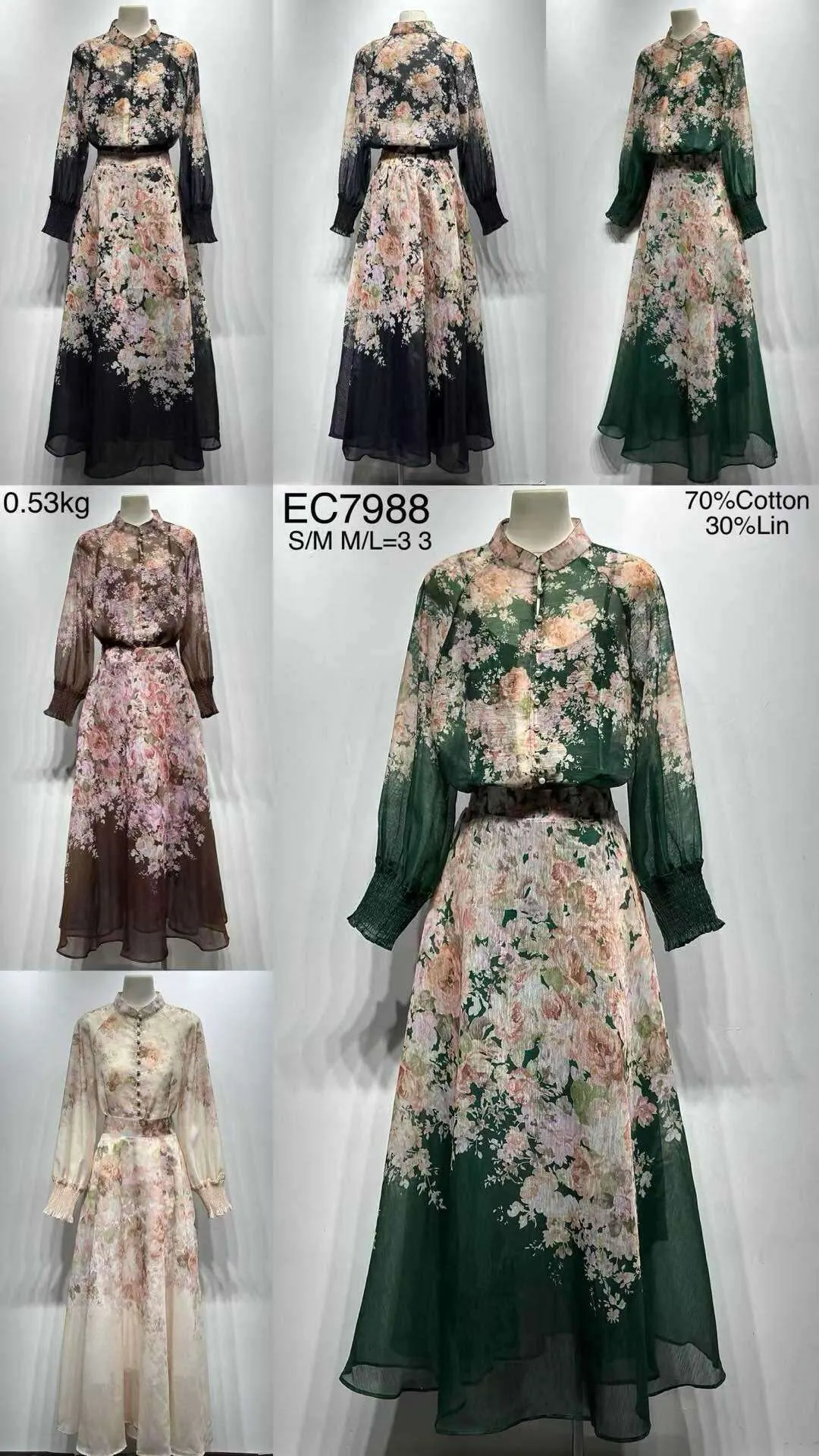 Komplet PEACHY(gumka w pasie) - 20