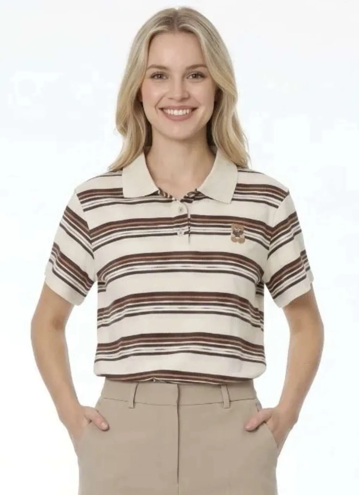 Bluzki STRIPE BEAR - 7