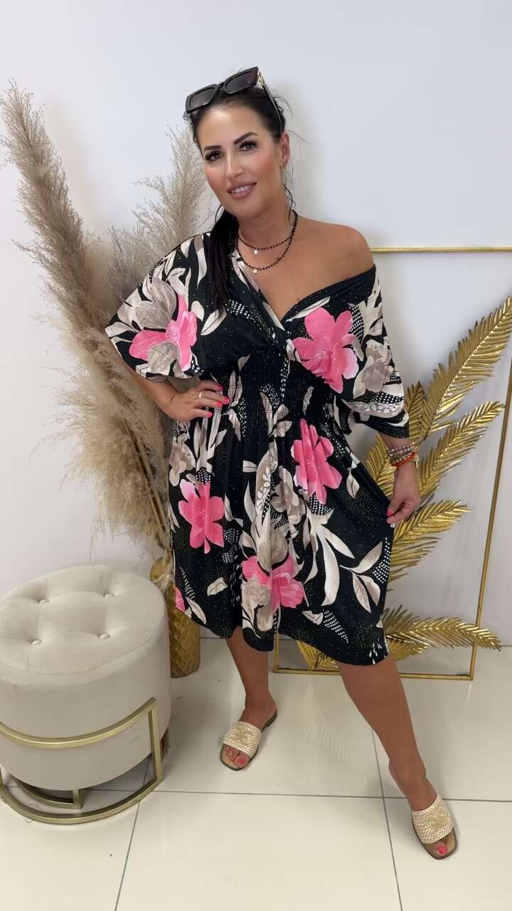 Sukienka BLOOMING Short Zimny Materiał