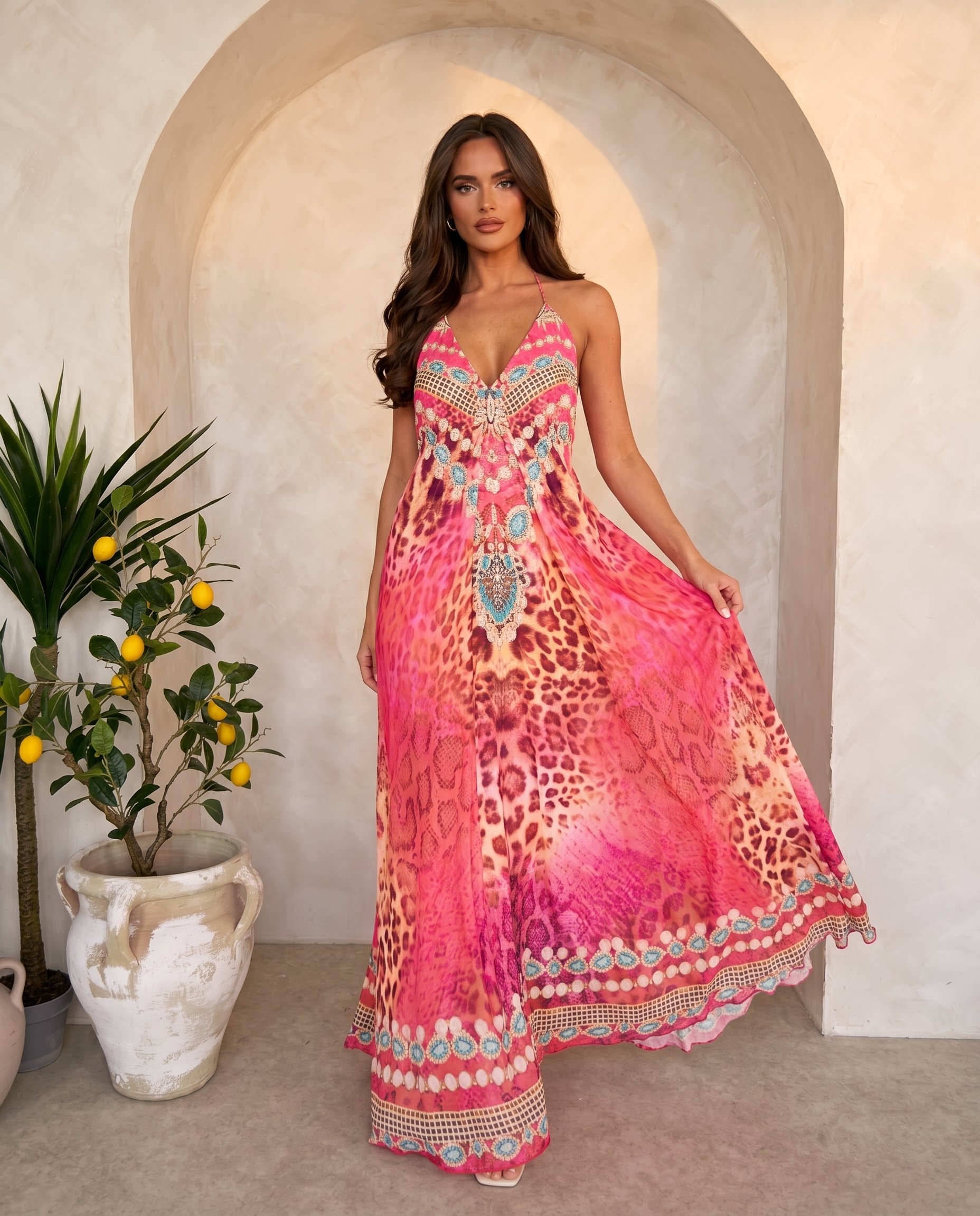 Cropped Faux leather Jacket