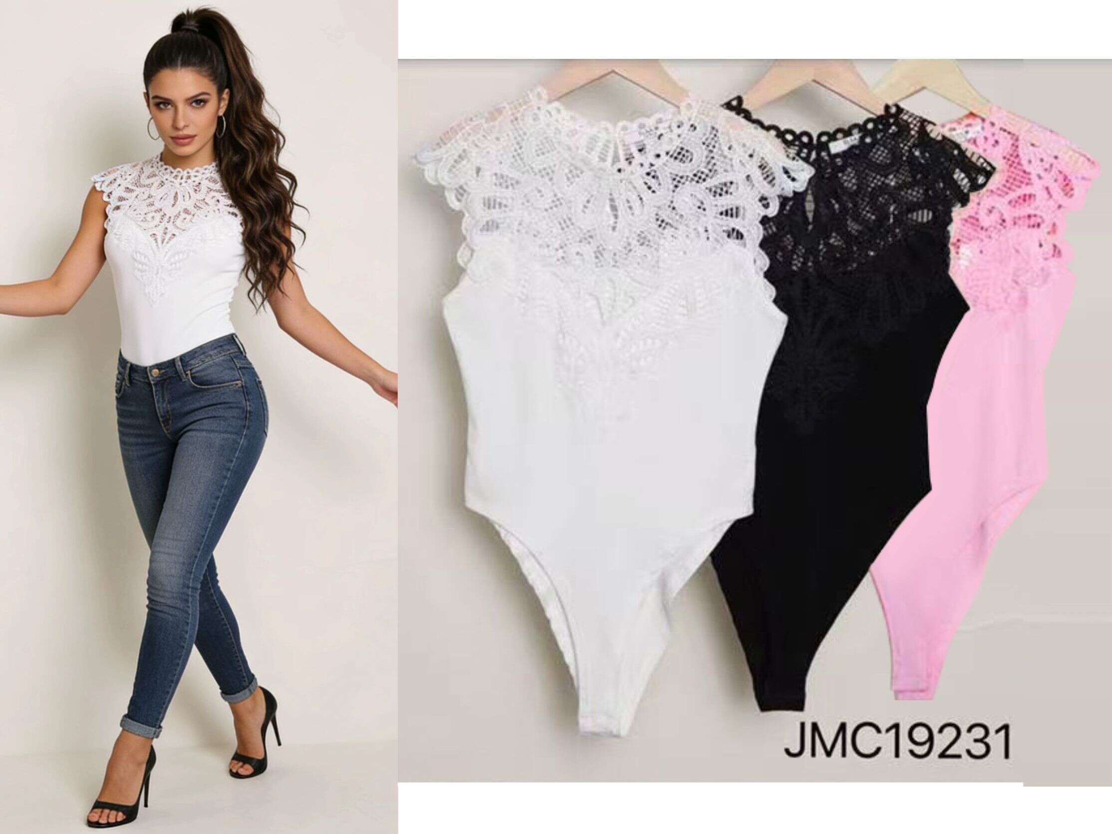 Cropped Faux leather Jacket