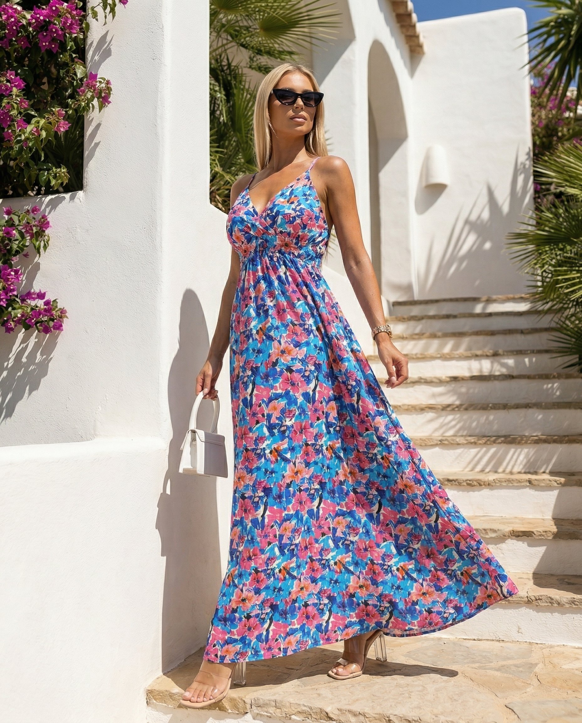 Sukienka LAMANDA GOLD Miss Sara Slim