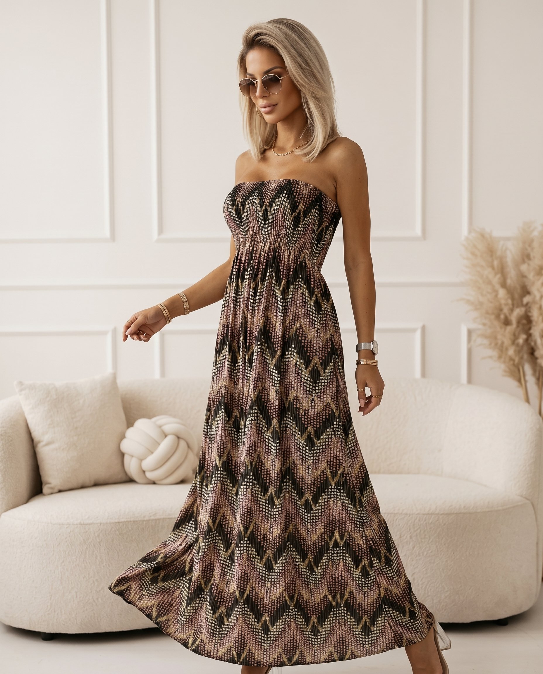 Sukienka GLAMBO Zimny Materiał - 1