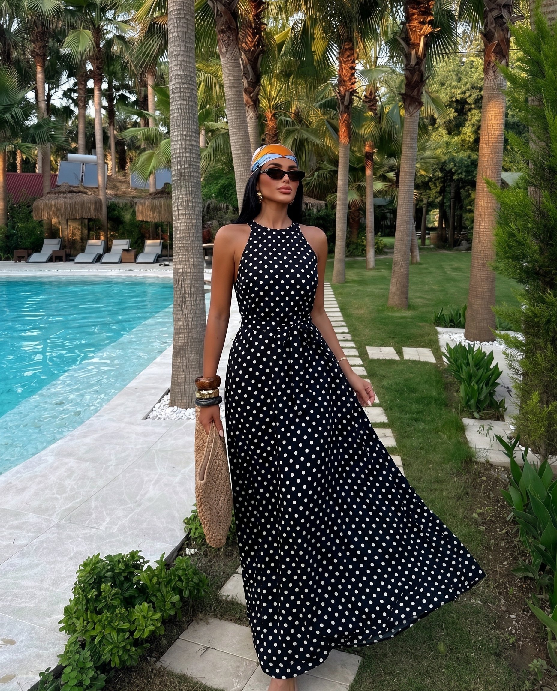 Sukienka GROCHY Miss Sara Maxi - 4