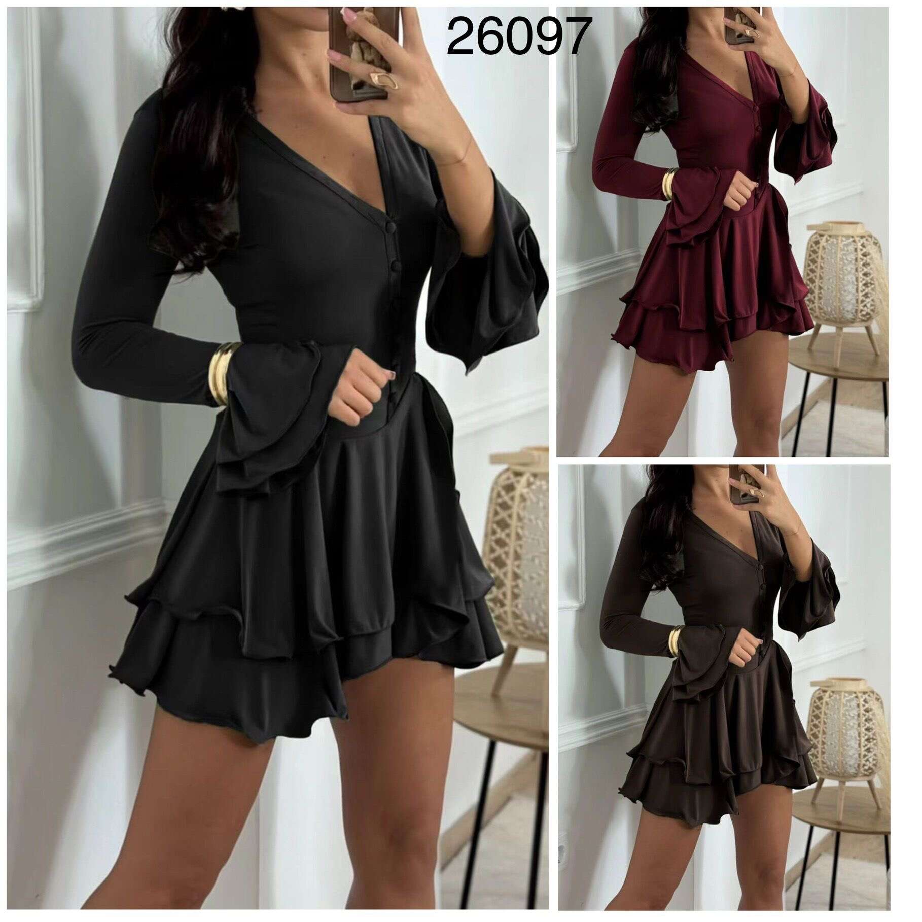 Cropped Faux leather Jacket