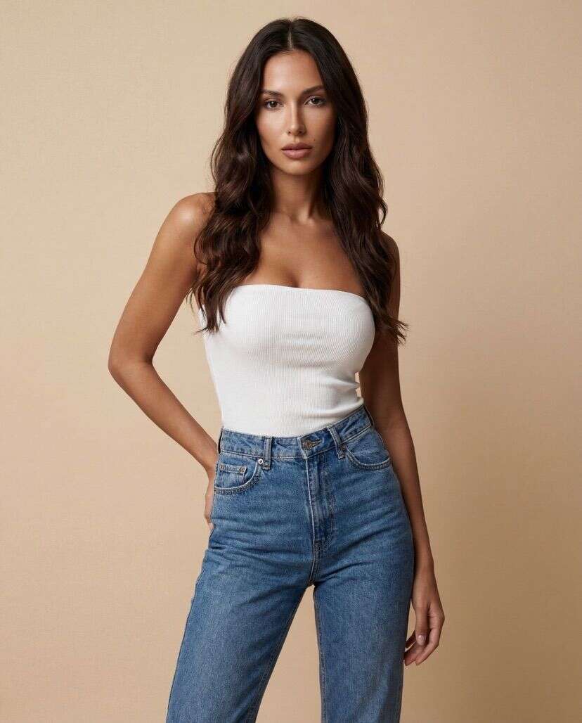 Cropped Faux leather Jacket