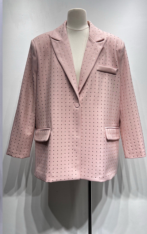 Cropped Faux leather Jacket