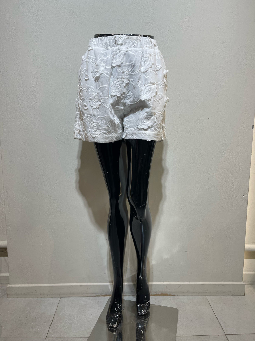 Cropped Faux leather Jacket