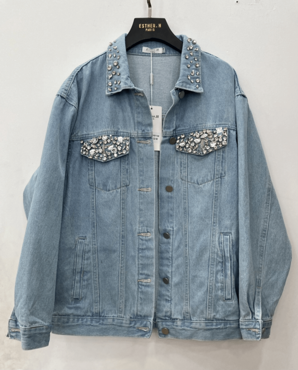 Cropped Faux leather Jacket