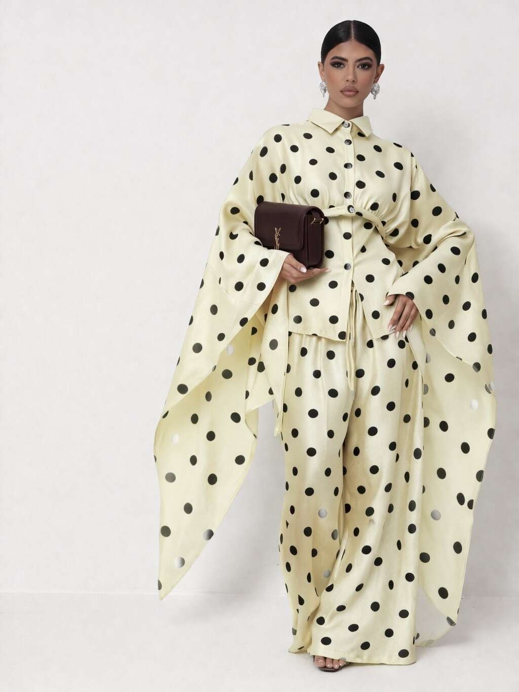 Cropped Faux leather Jacket