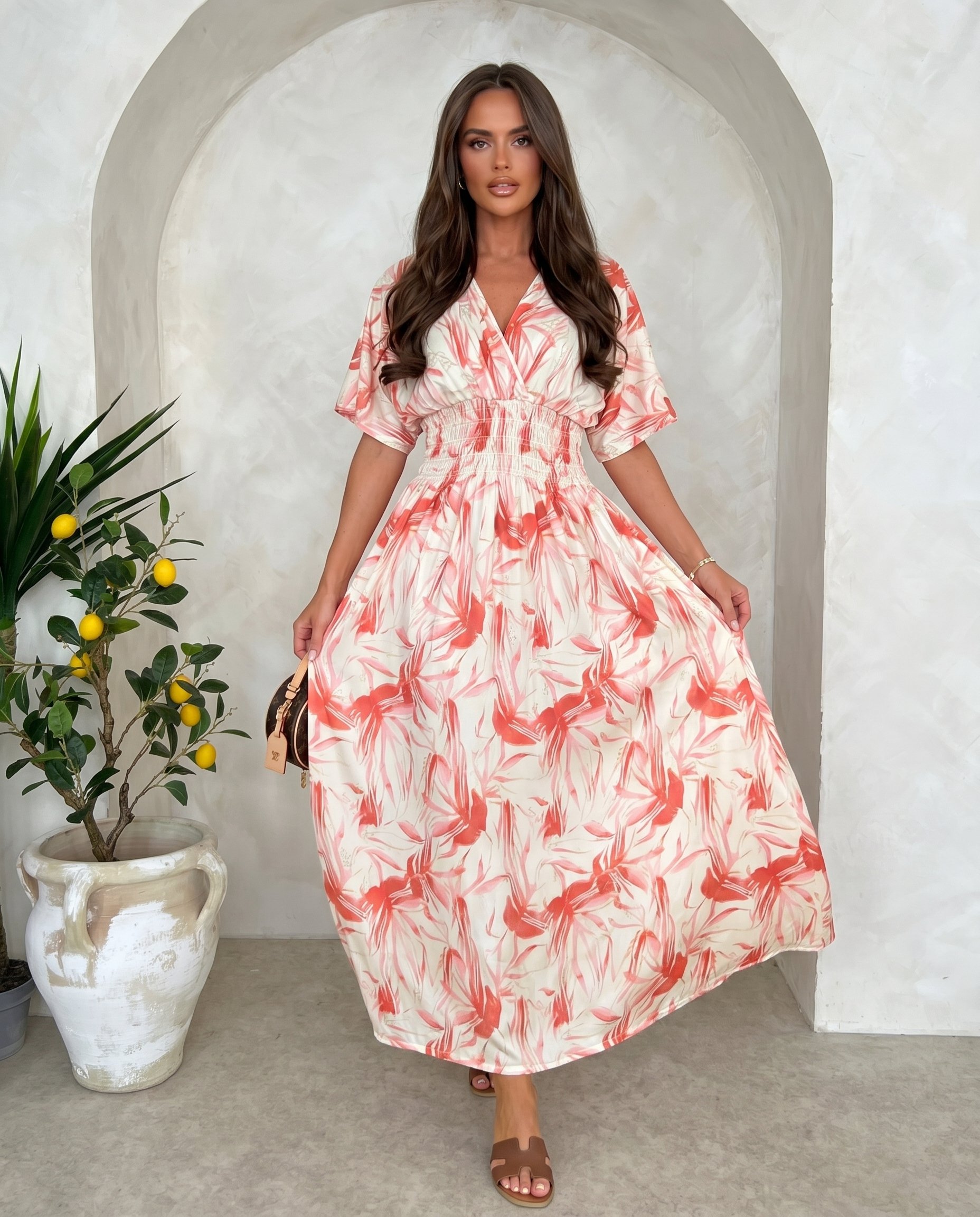 Sukienka CAGLIARI Zimny Materiał - 14