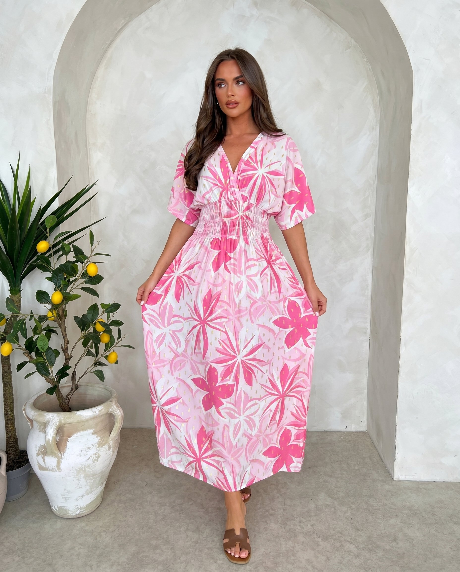 Sukienka CALABRIA Zimny Materiał - 12