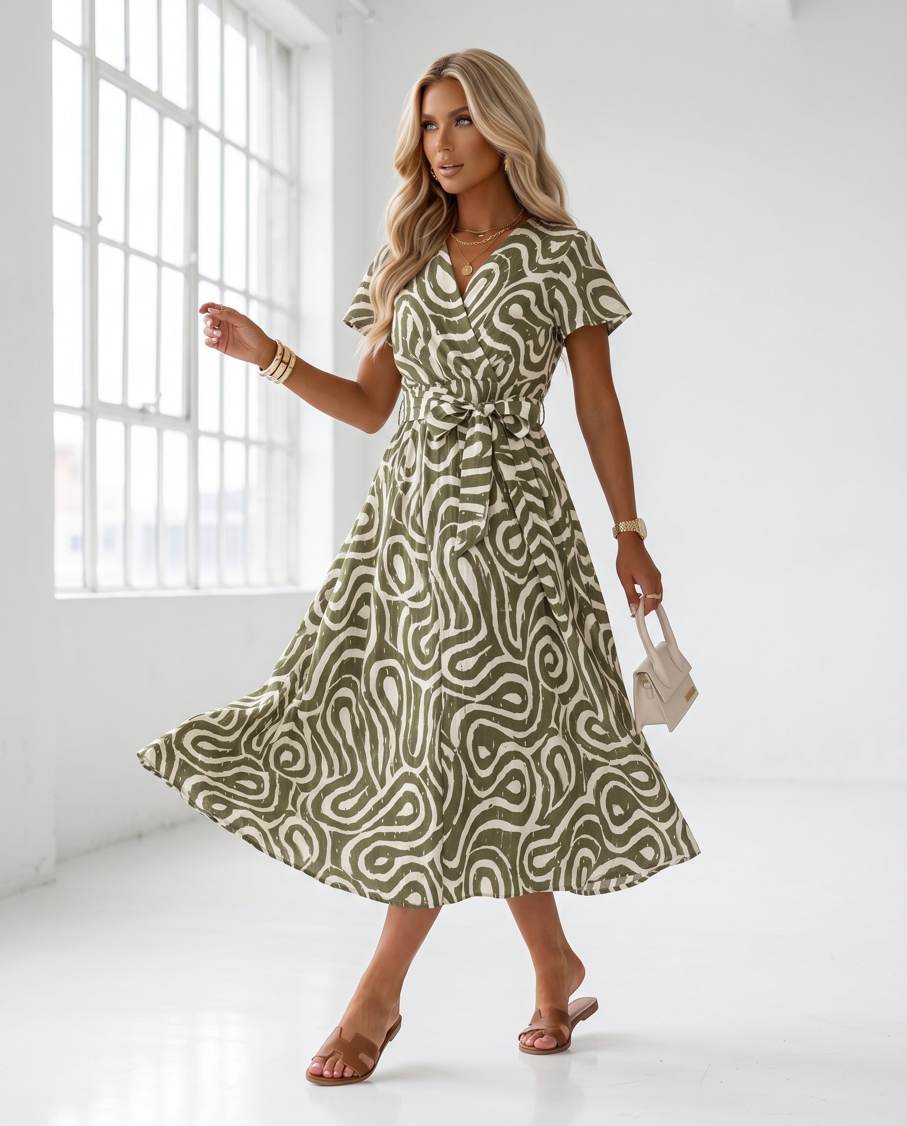 Sukienka BLOOM Miss Sara Sleeves - 4