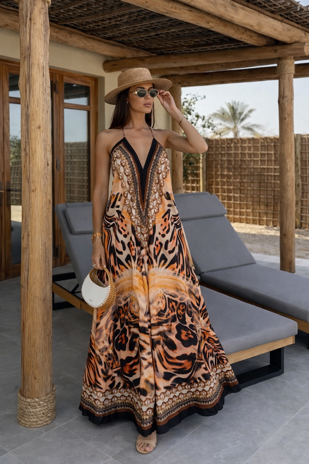 Cropped Faux leather Jacket