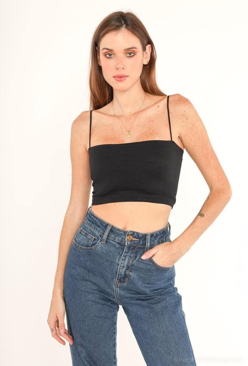 Cropped Faux leather Jacket