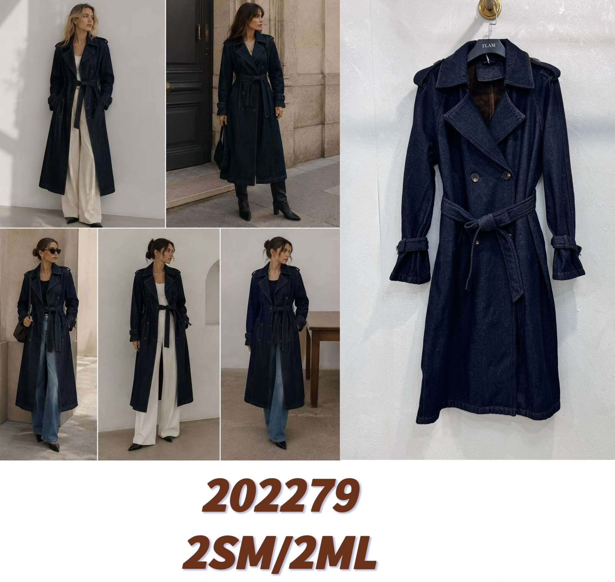 Płaszcz DENIM LAKI - 3
