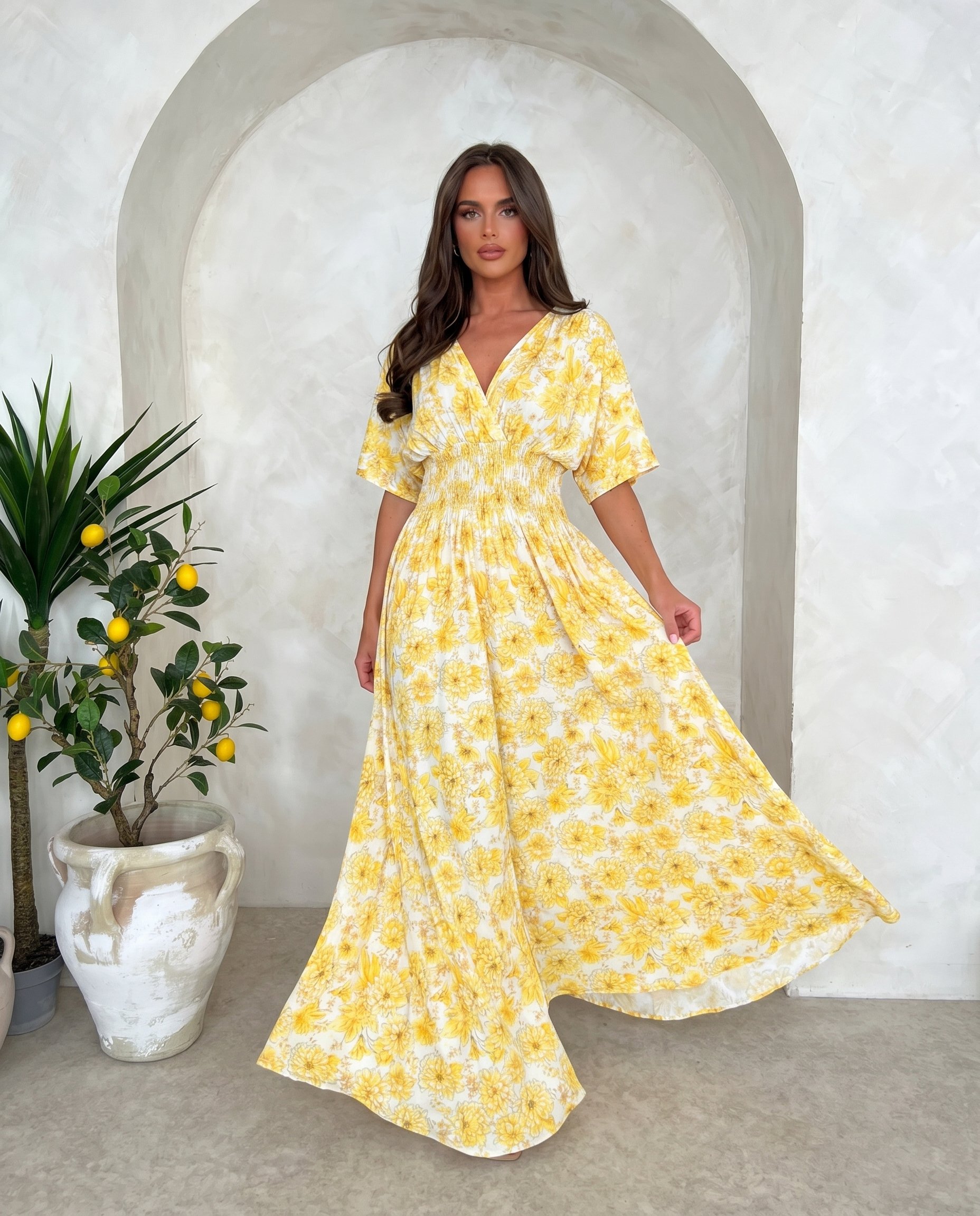 Sukienka SUNNY Zimny Materiał - 13