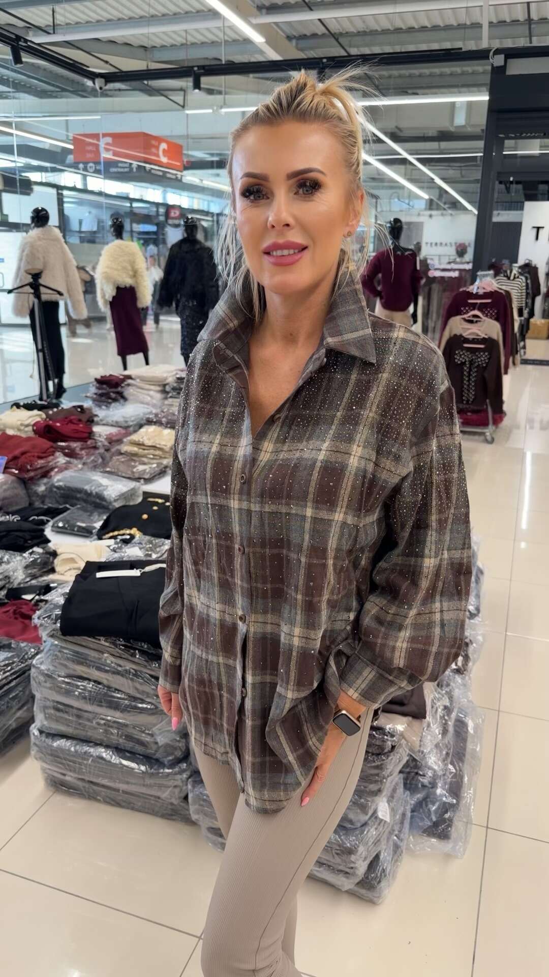 Cropped Faux leather Jacket