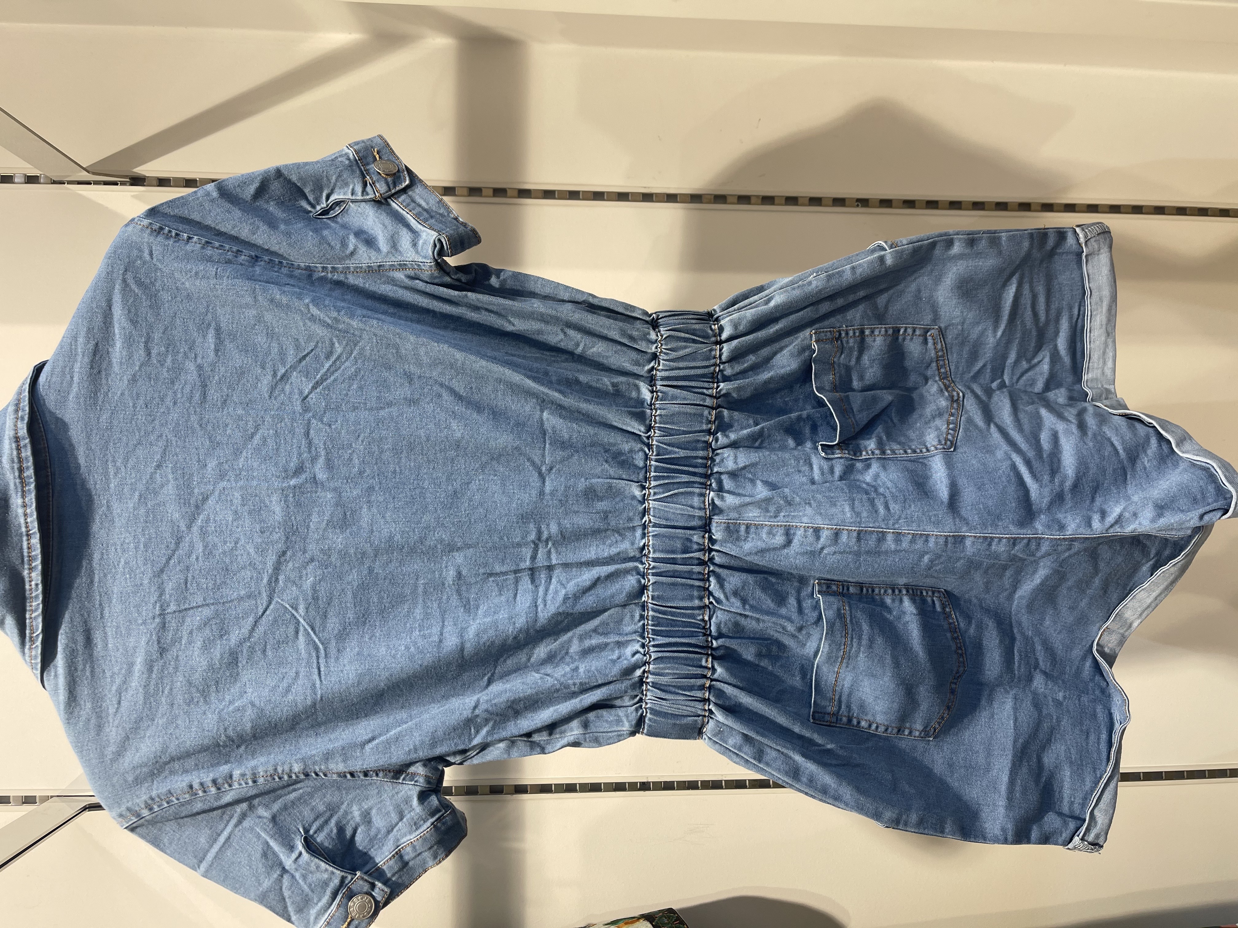 Cropped Faux leather Jacket