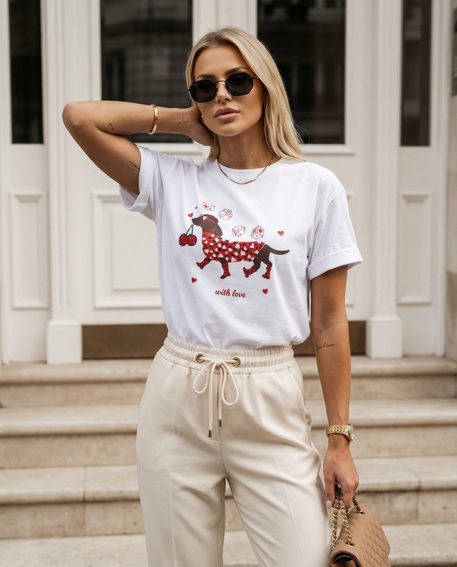 Cropped Faux leather Jacket