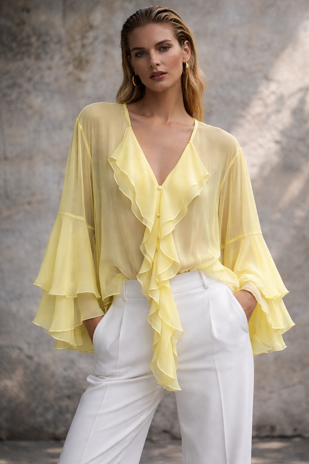 Cropped Faux leather Jacket