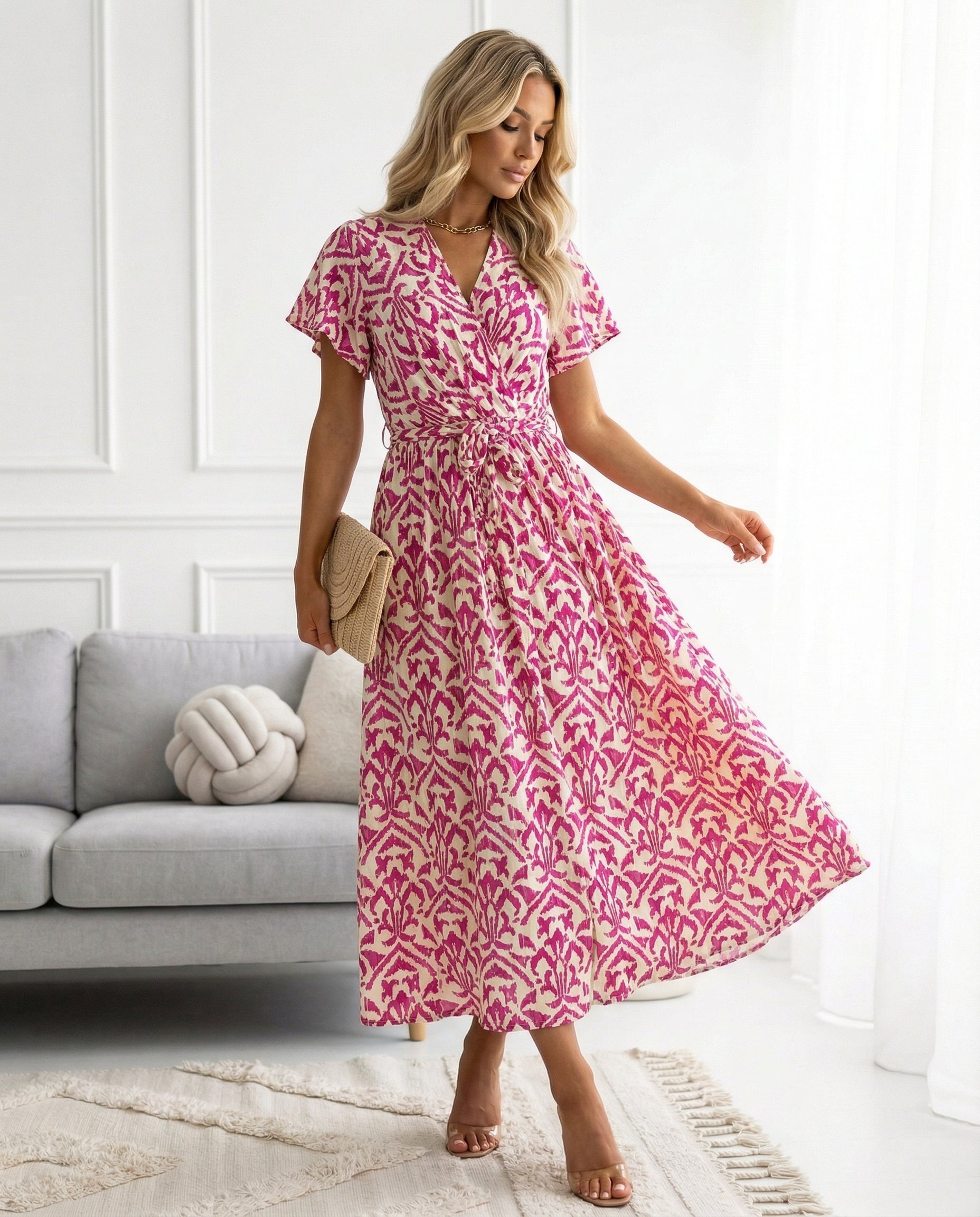 Sukienka FLORIDA GOLD Miss Sara Sleeves