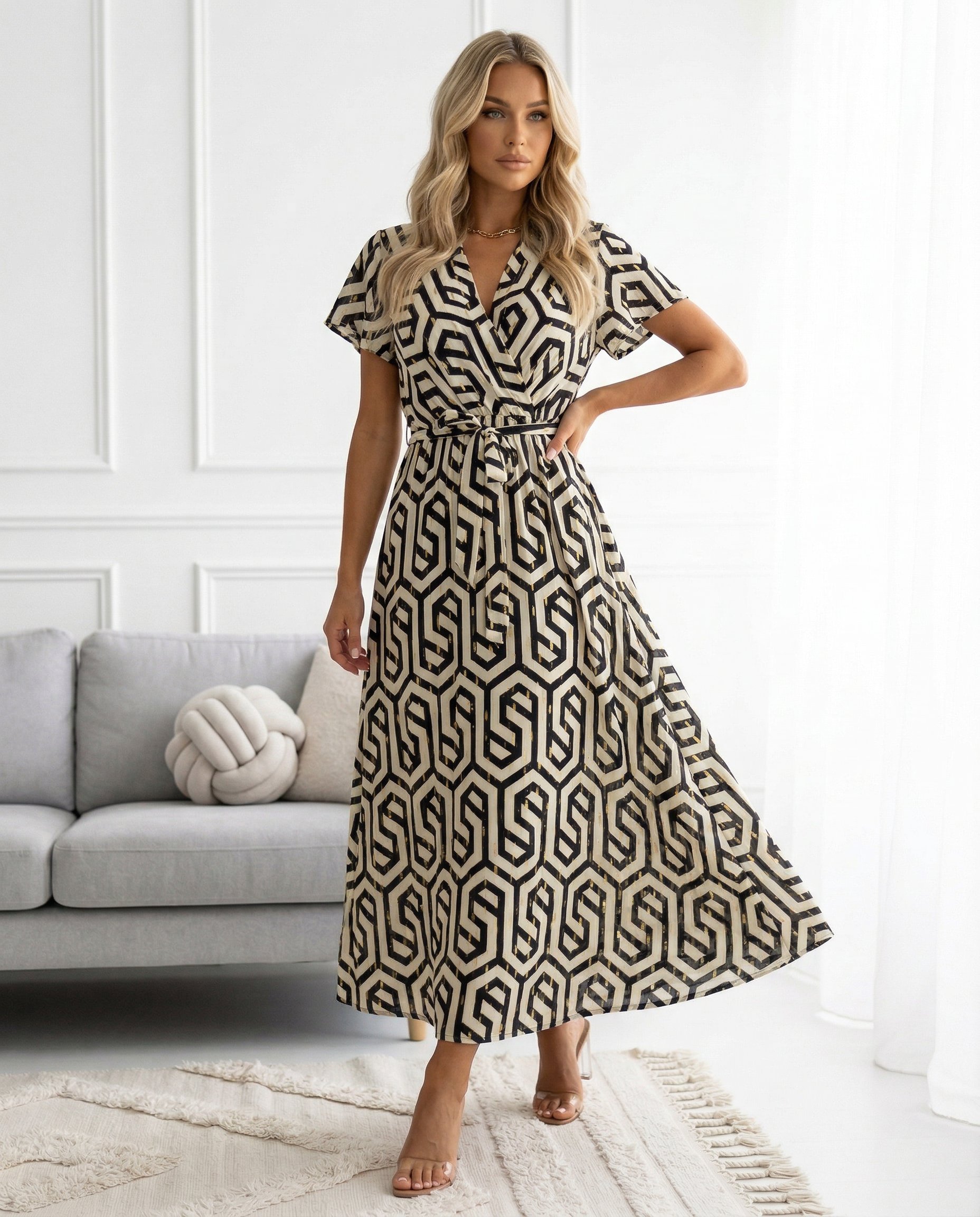 Sukienka LEGO GOLD Miss Sara Sleeves