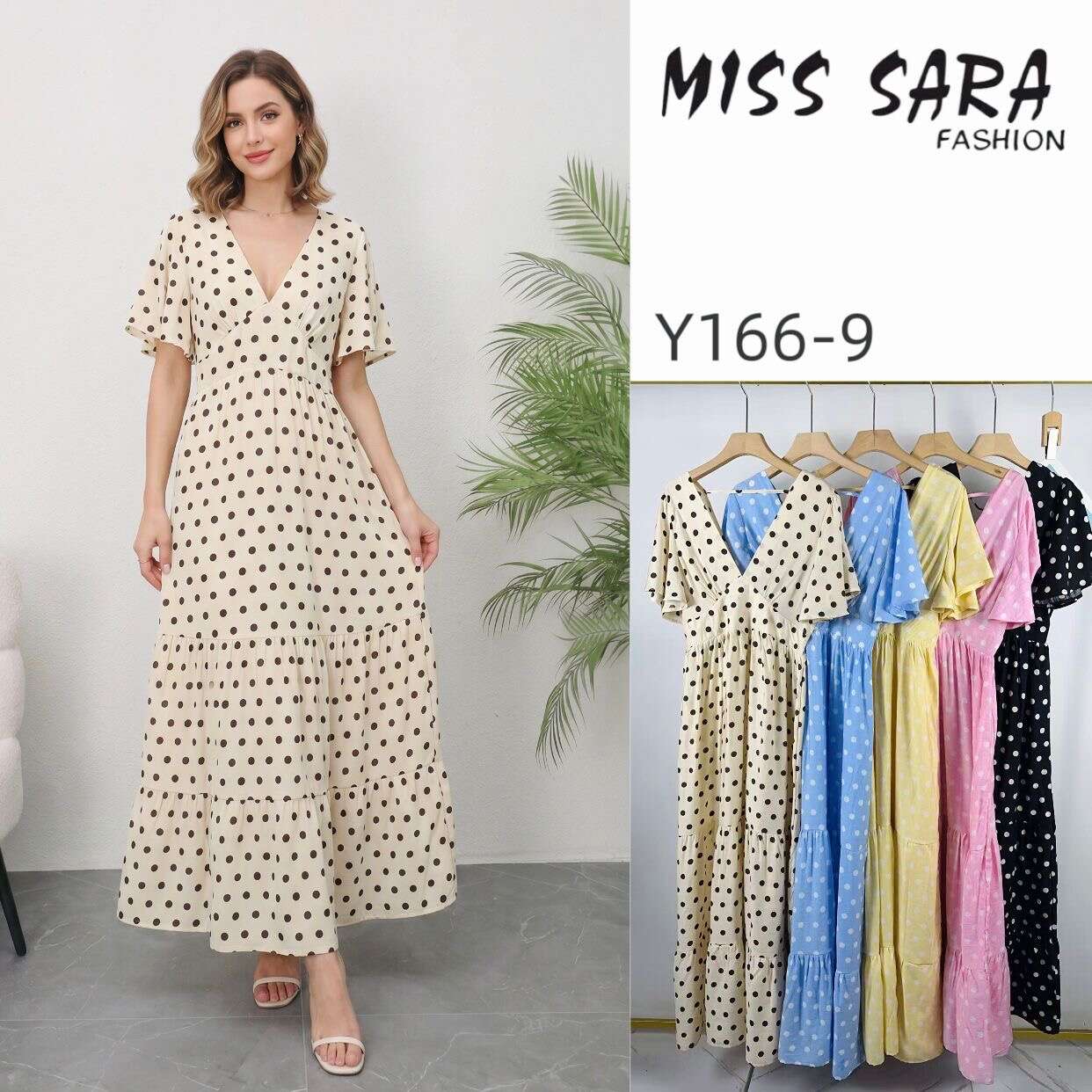Sukienka DOTS EDITION Miss Sara Ruffles - 6