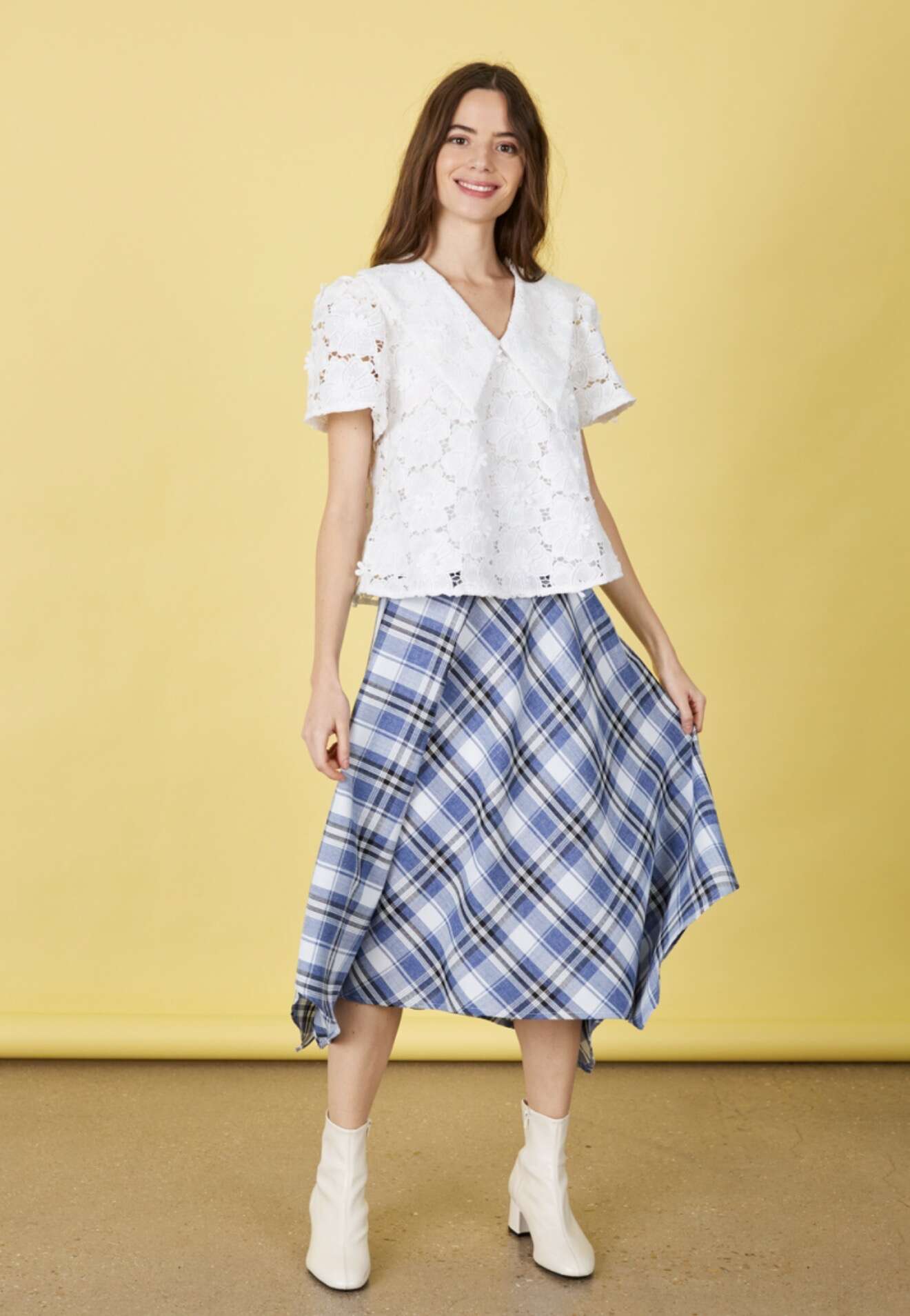 Cropped Faux leather Jacket