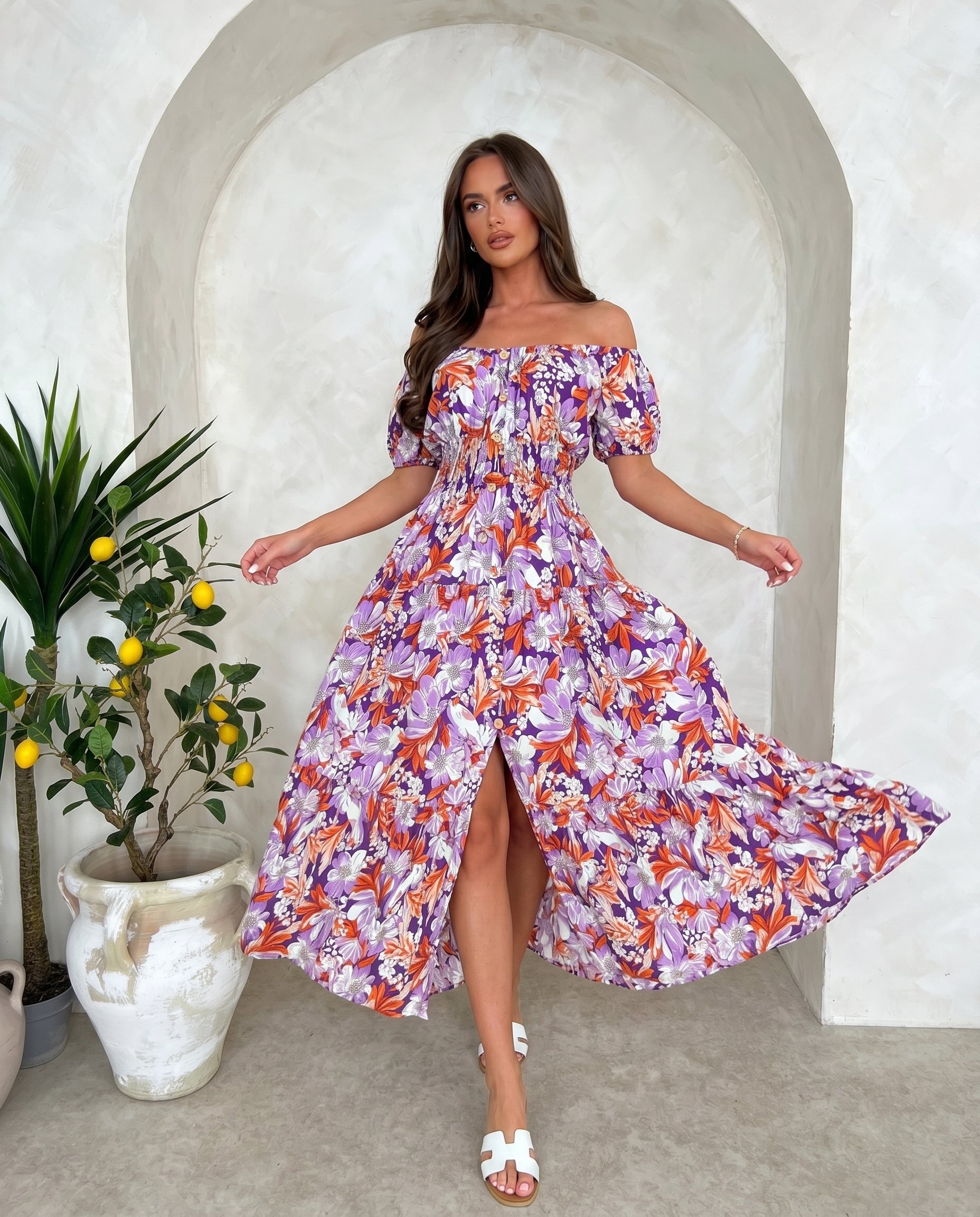 Sukienka RABBLE Hiszpanka - 11