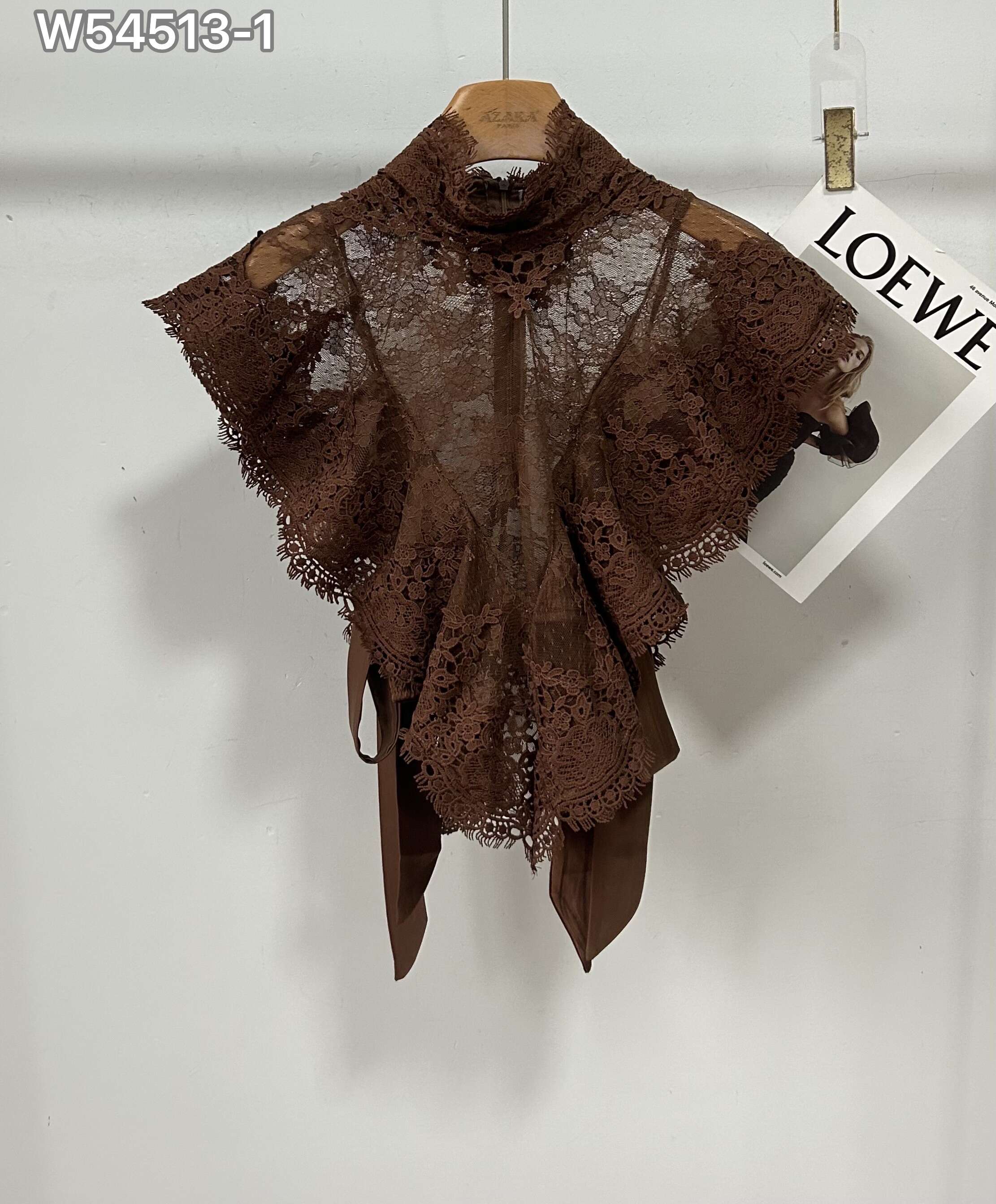 Cropped Faux leather Jacket