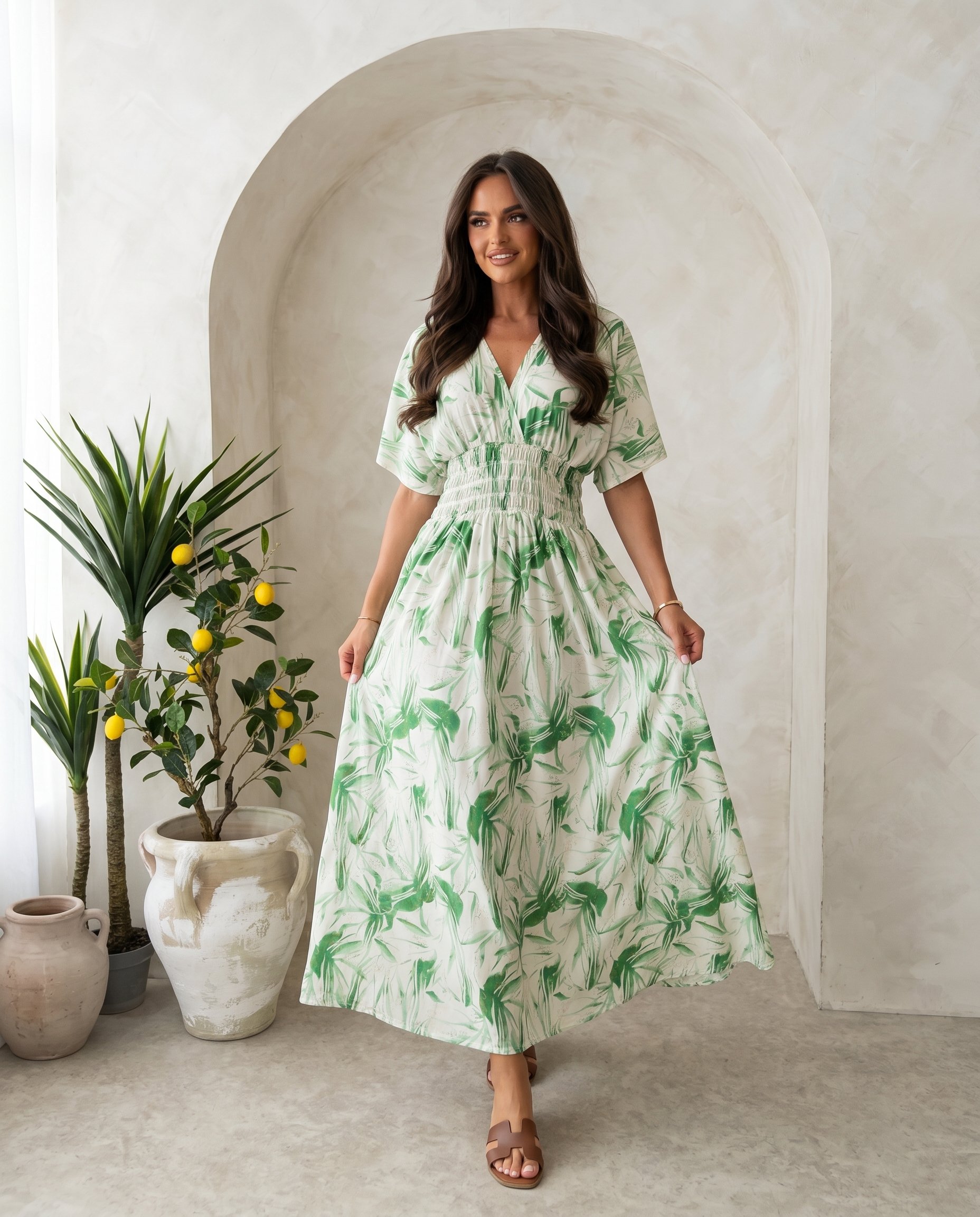 Sukienka CAGLIARI Zimny Materiał - 6