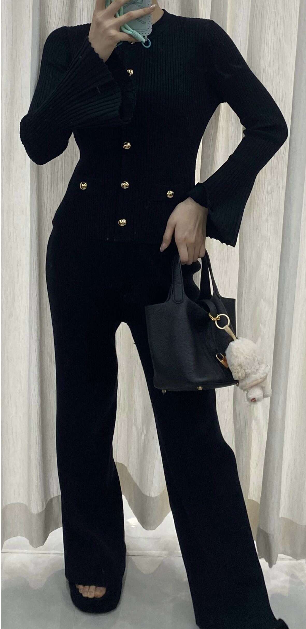 Cropped Faux leather Jacket