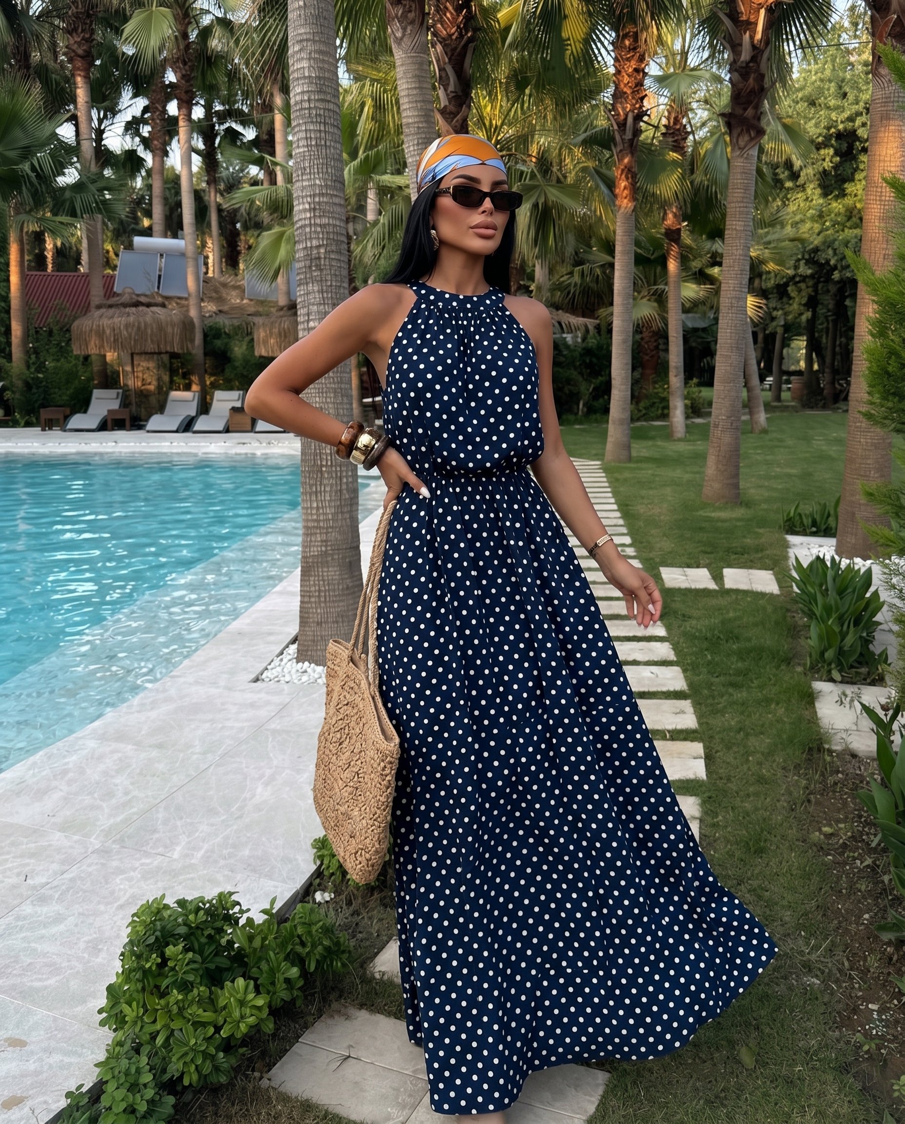 Sukienka GROCHY Miss Sara Maxi - 2