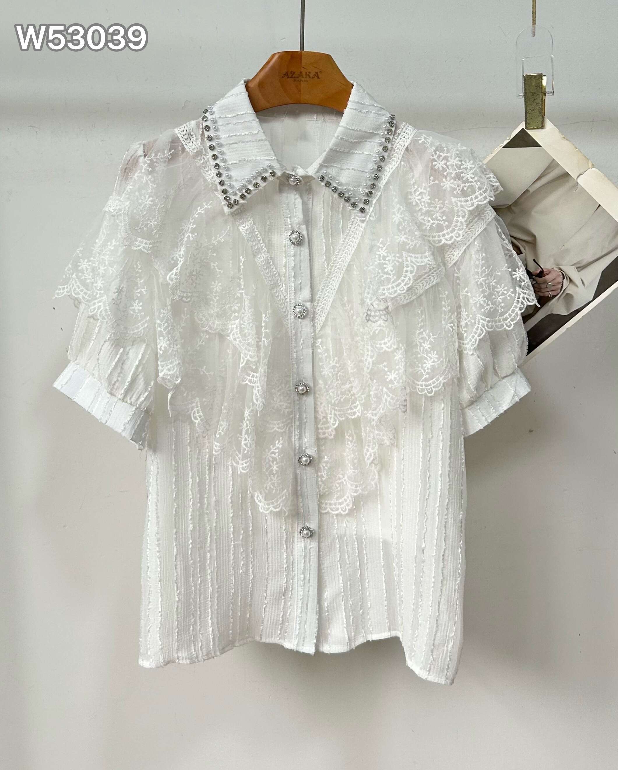 Cropped Faux leather Jacket