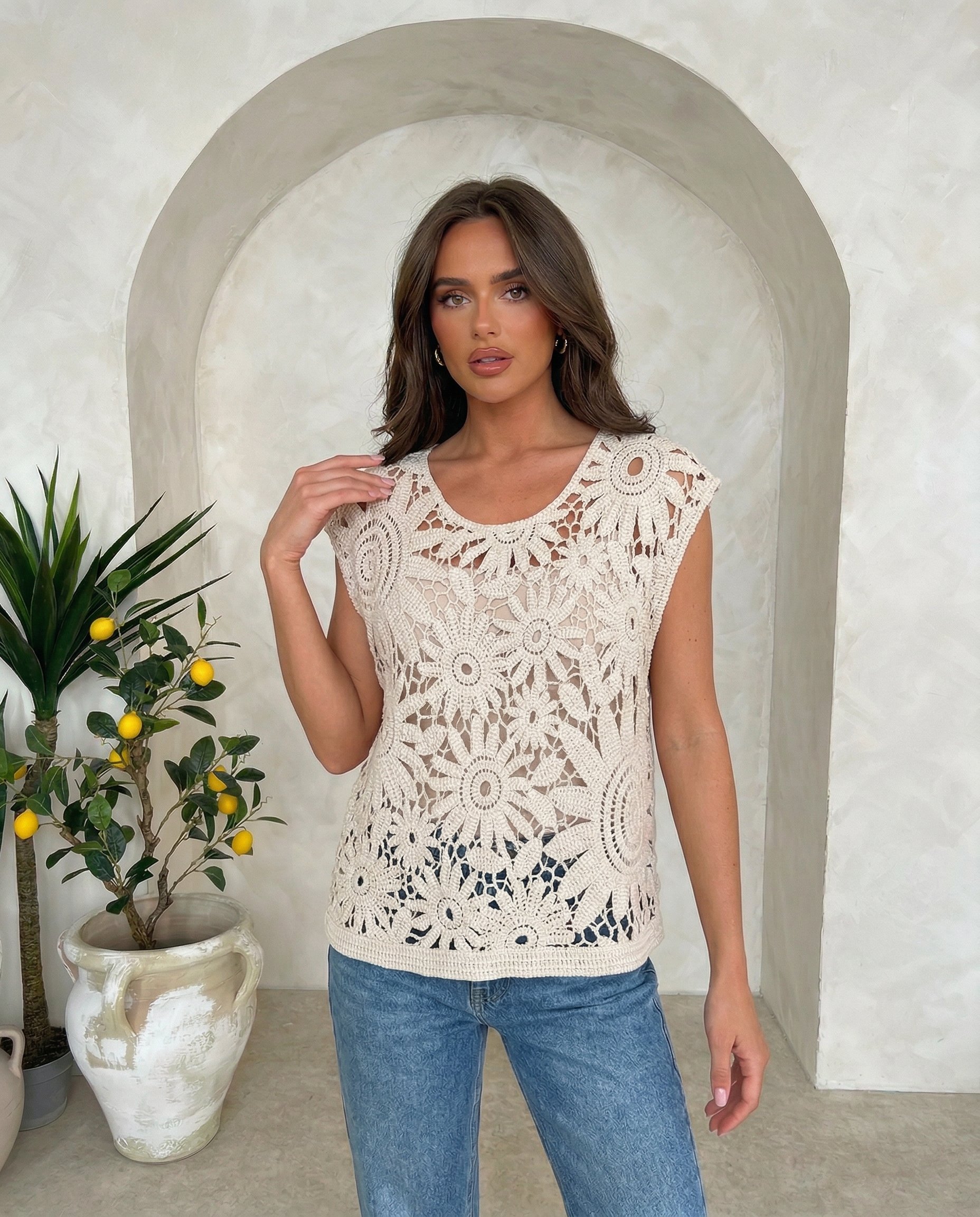 Cropped Faux leather Jacket