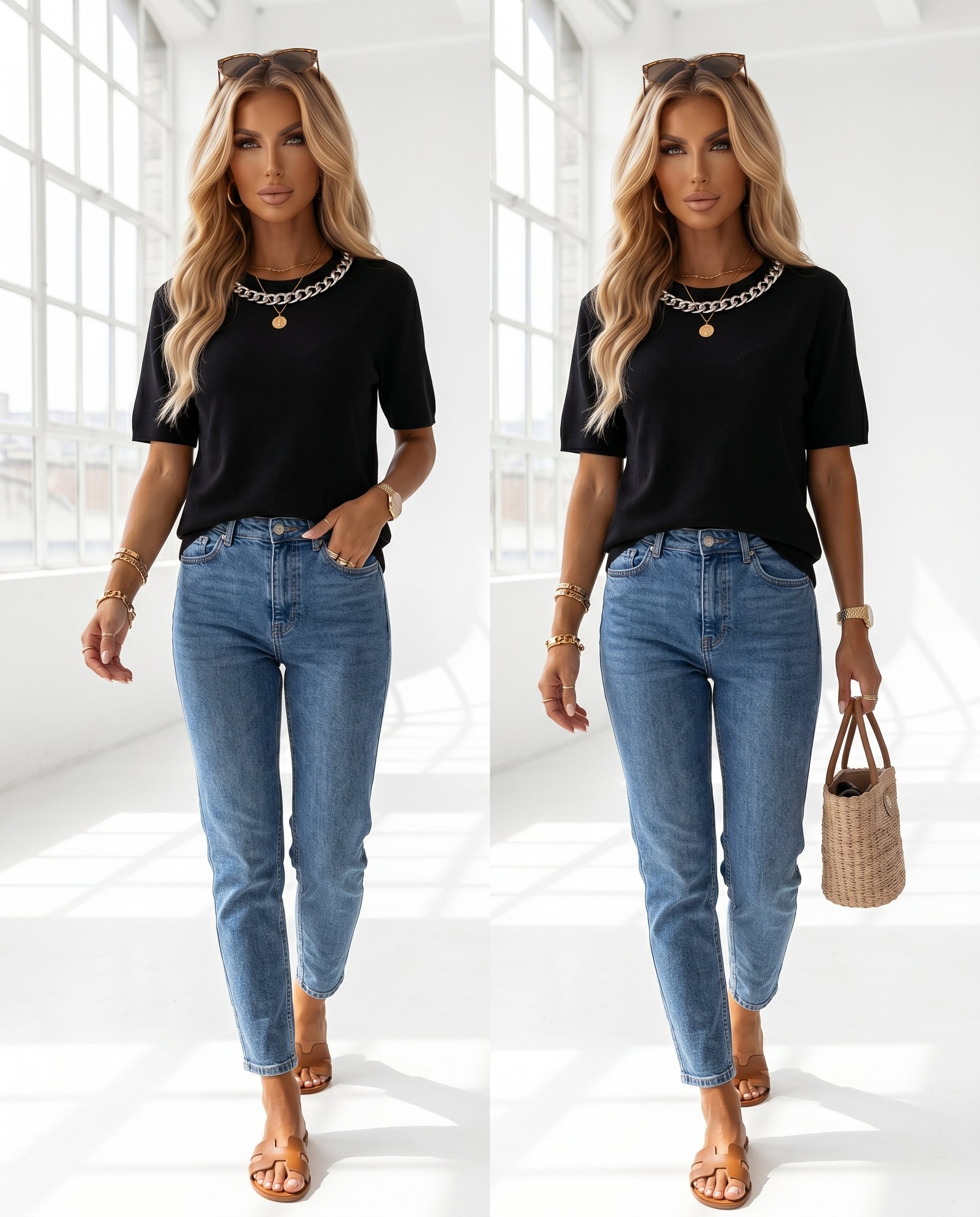 Bluzka OFF WHITE - 4