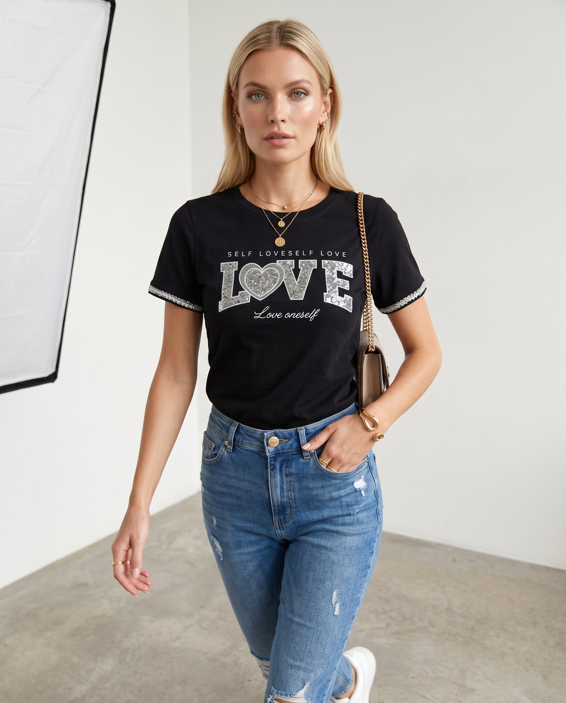 Tshirt SILVER LOVE
