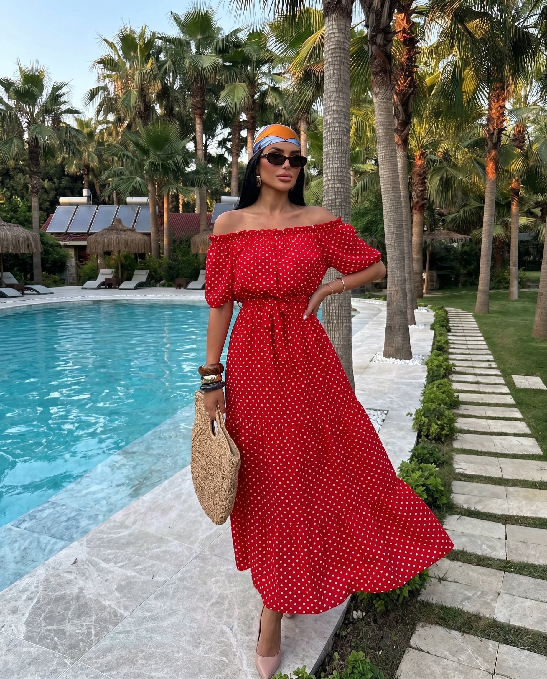 Sukienka GROCHY Miss Sara Hiszpanka Big