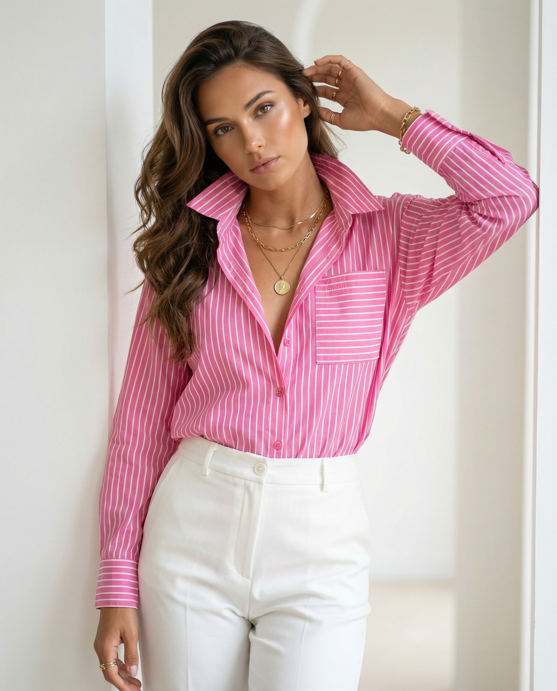 Cropped Faux leather Jacket