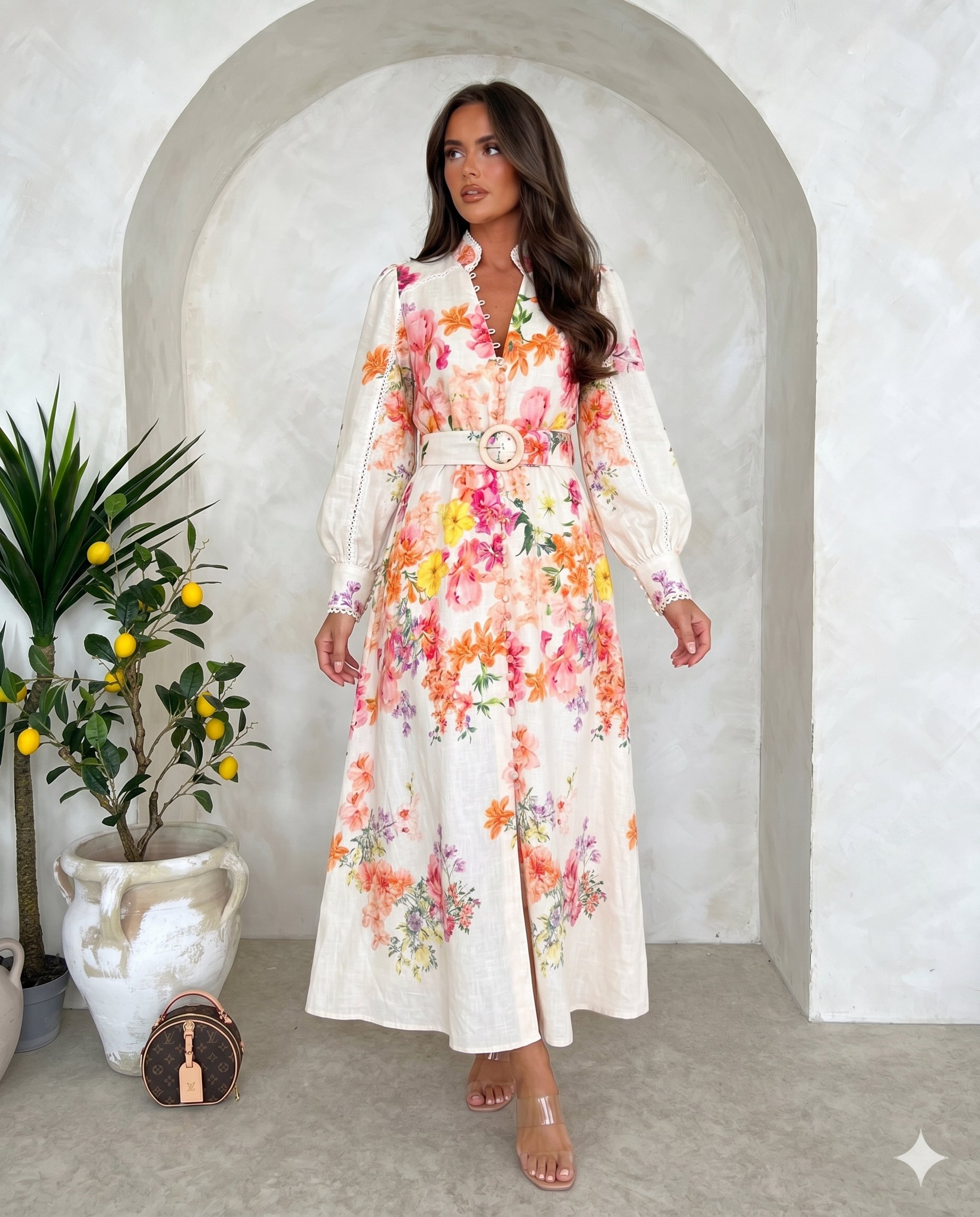 Cropped Faux leather Jacket