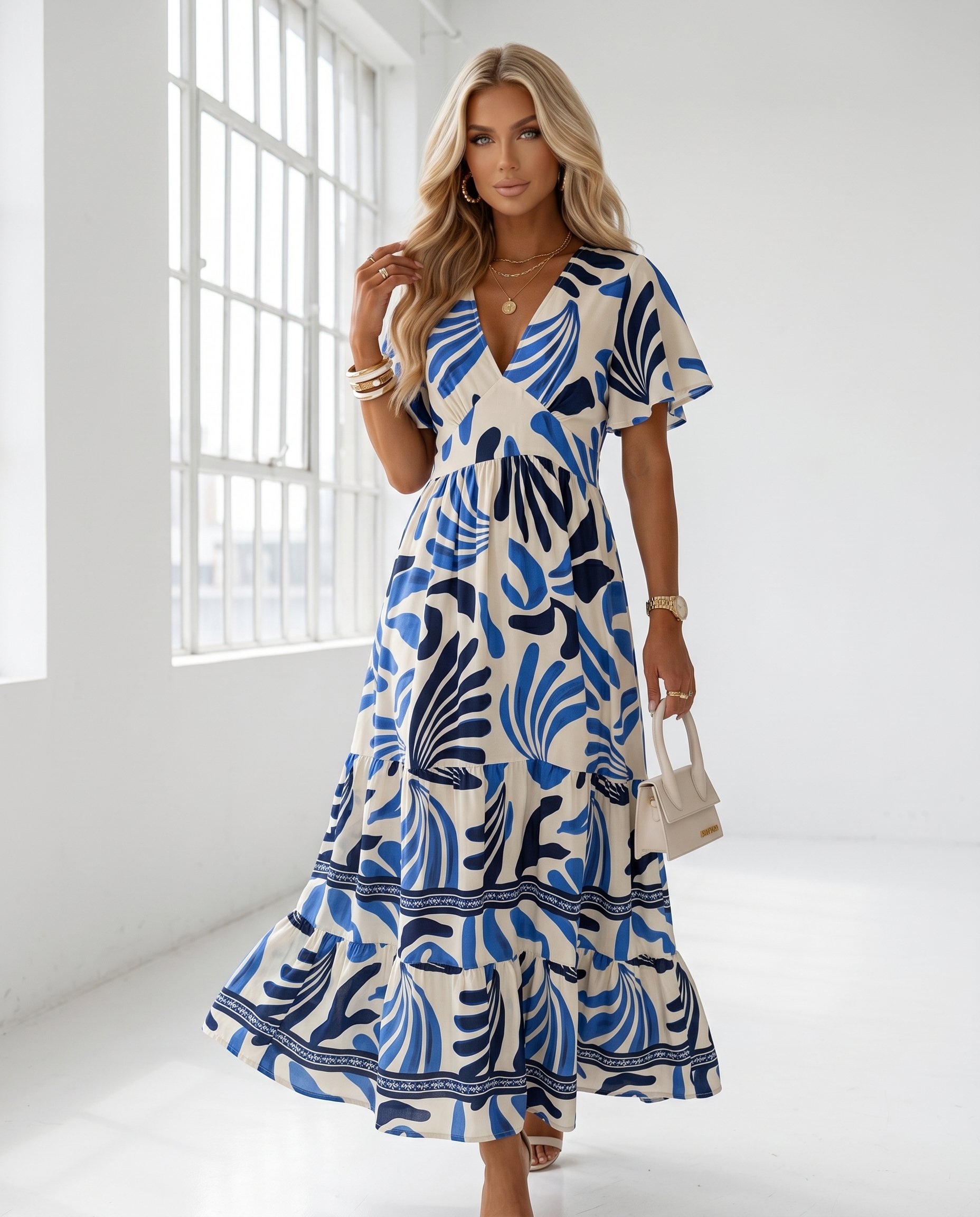 Sukienka PANAMERA Miss Sara Ruffles - 4