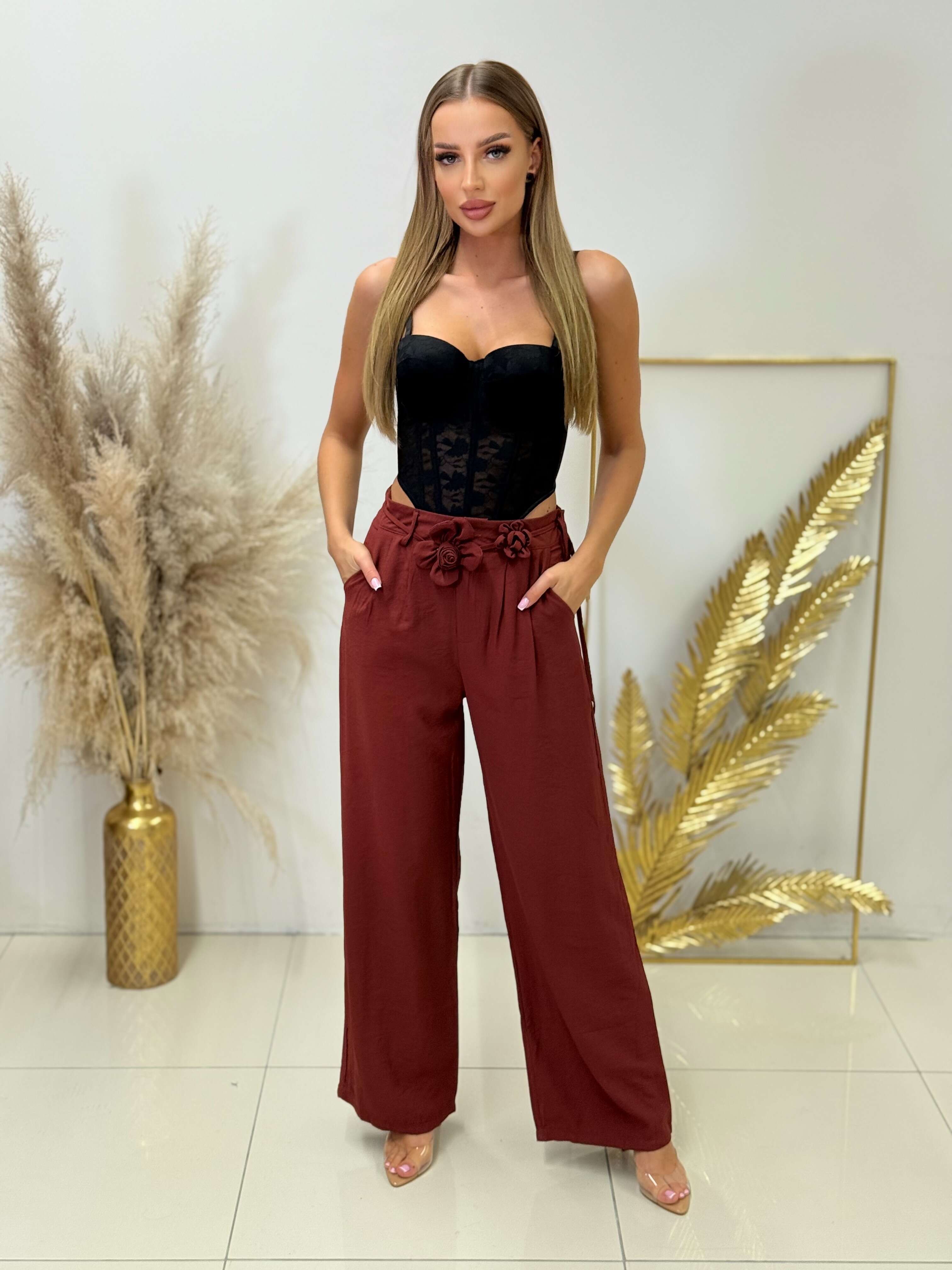 Cropped Faux leather Jacket