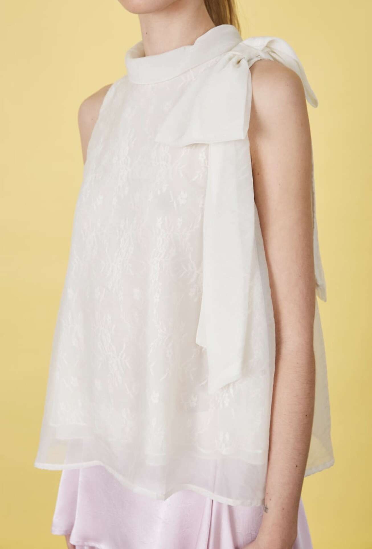 Cropped Faux leather Jacket