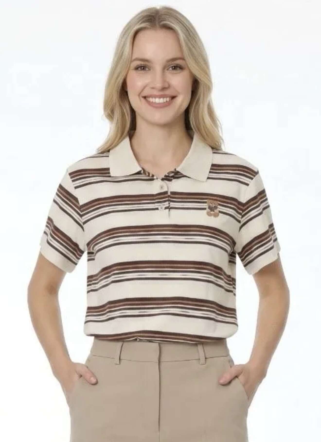 Bluzki STRIPE BEAR - 4