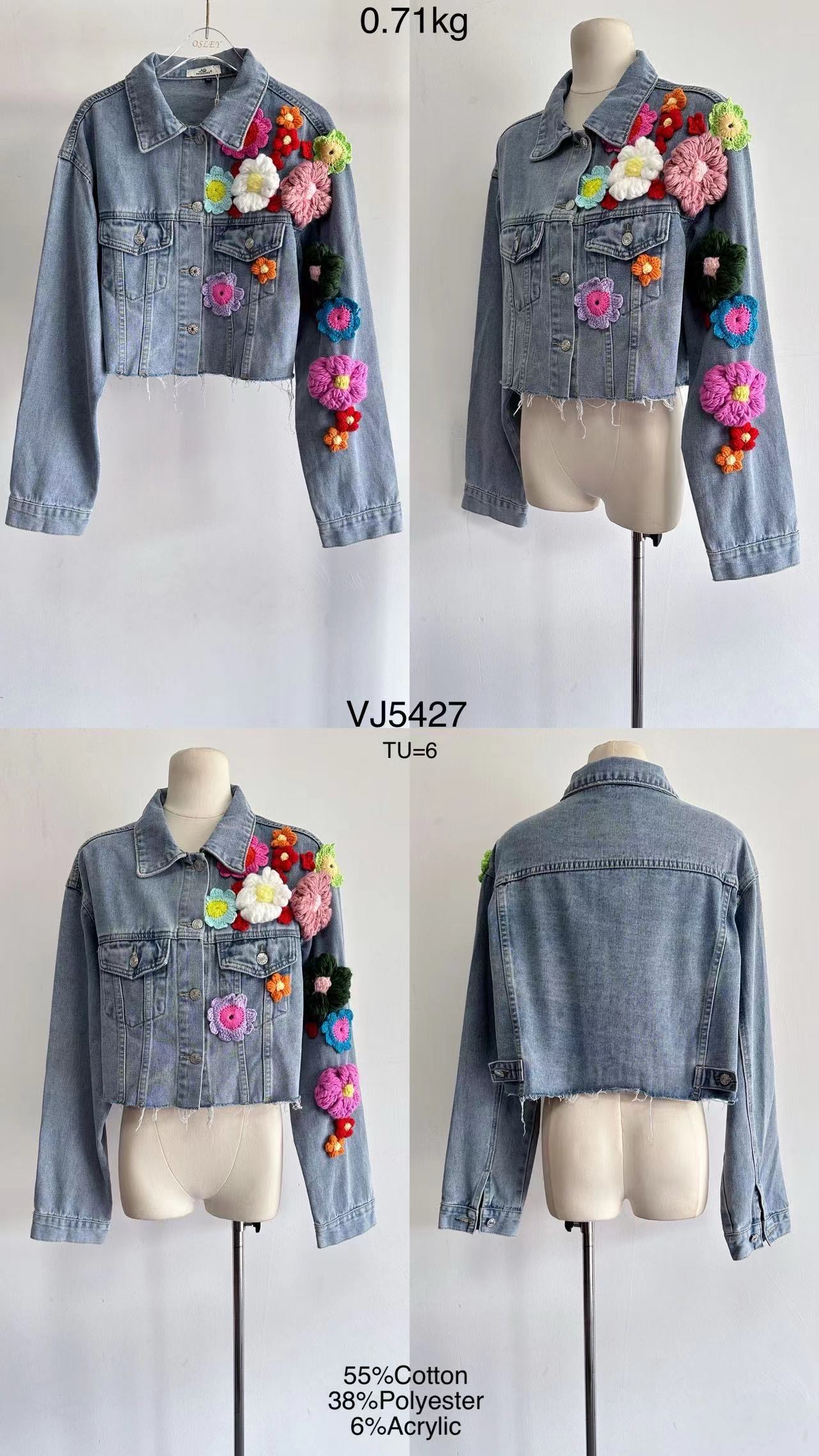 Cropped Faux leather Jacket