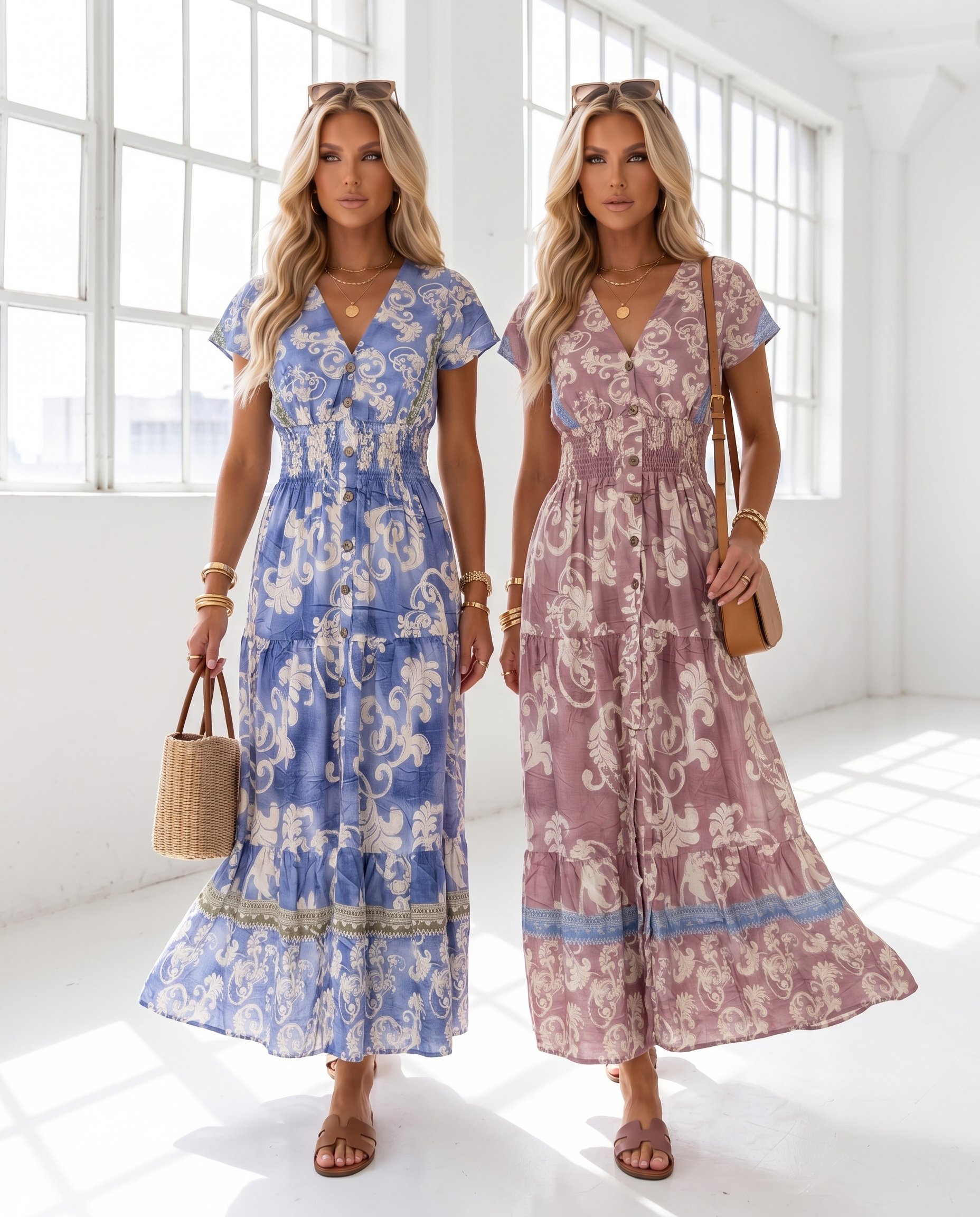 Sukienka BERGO LEANA Butterfly
