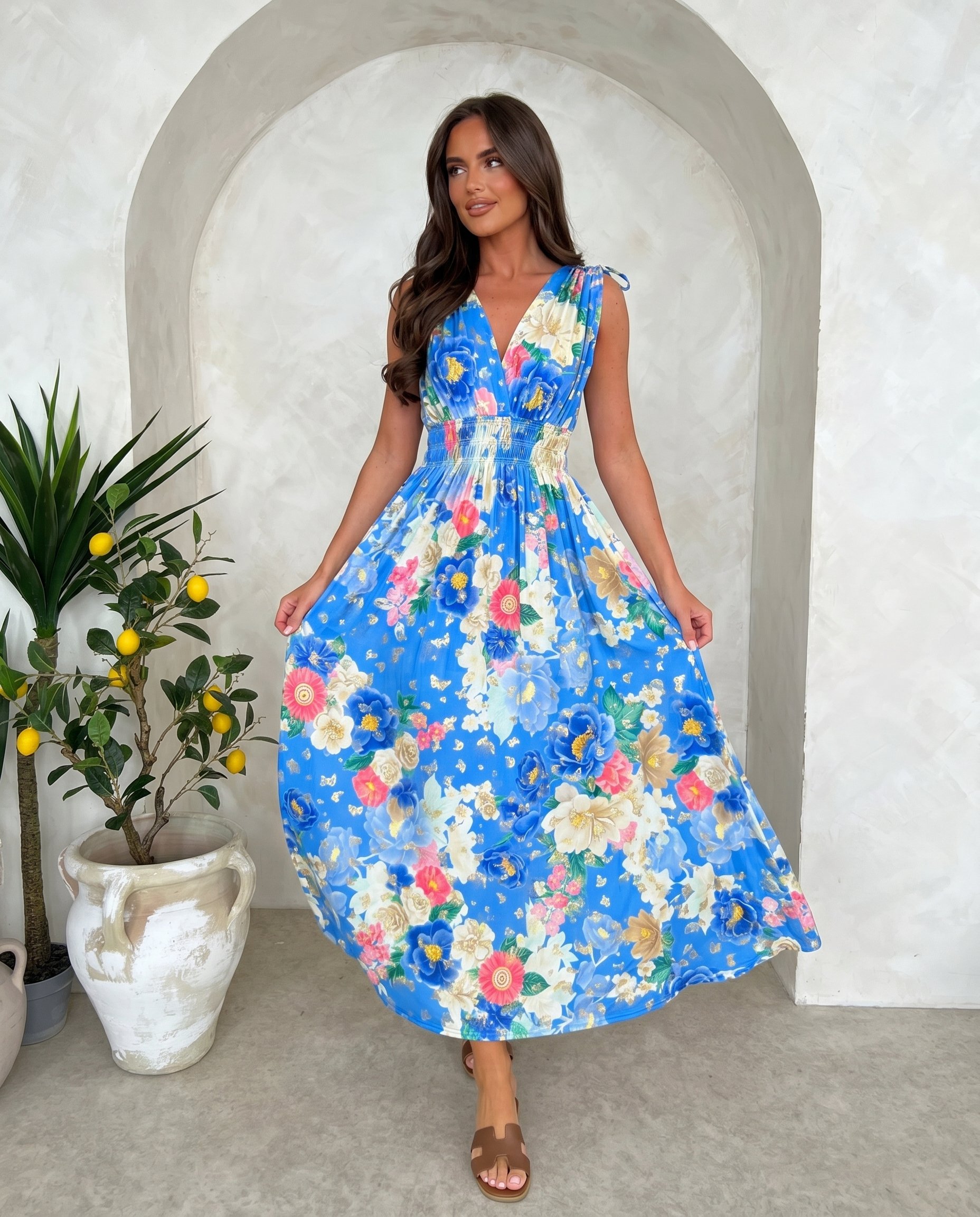 Sukienka TREVISO Zimny Materiał - 3