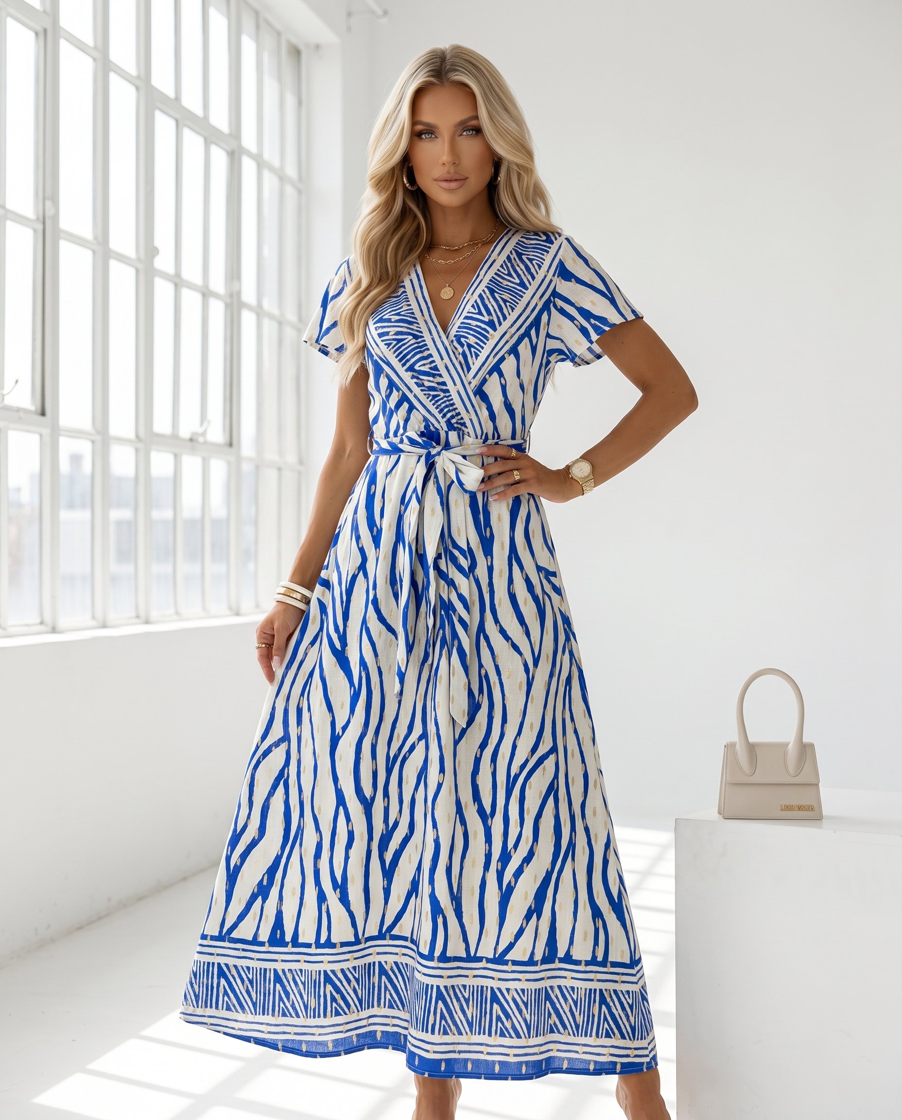 Sukienka RAMONA Miss Sara Sleeves - 3