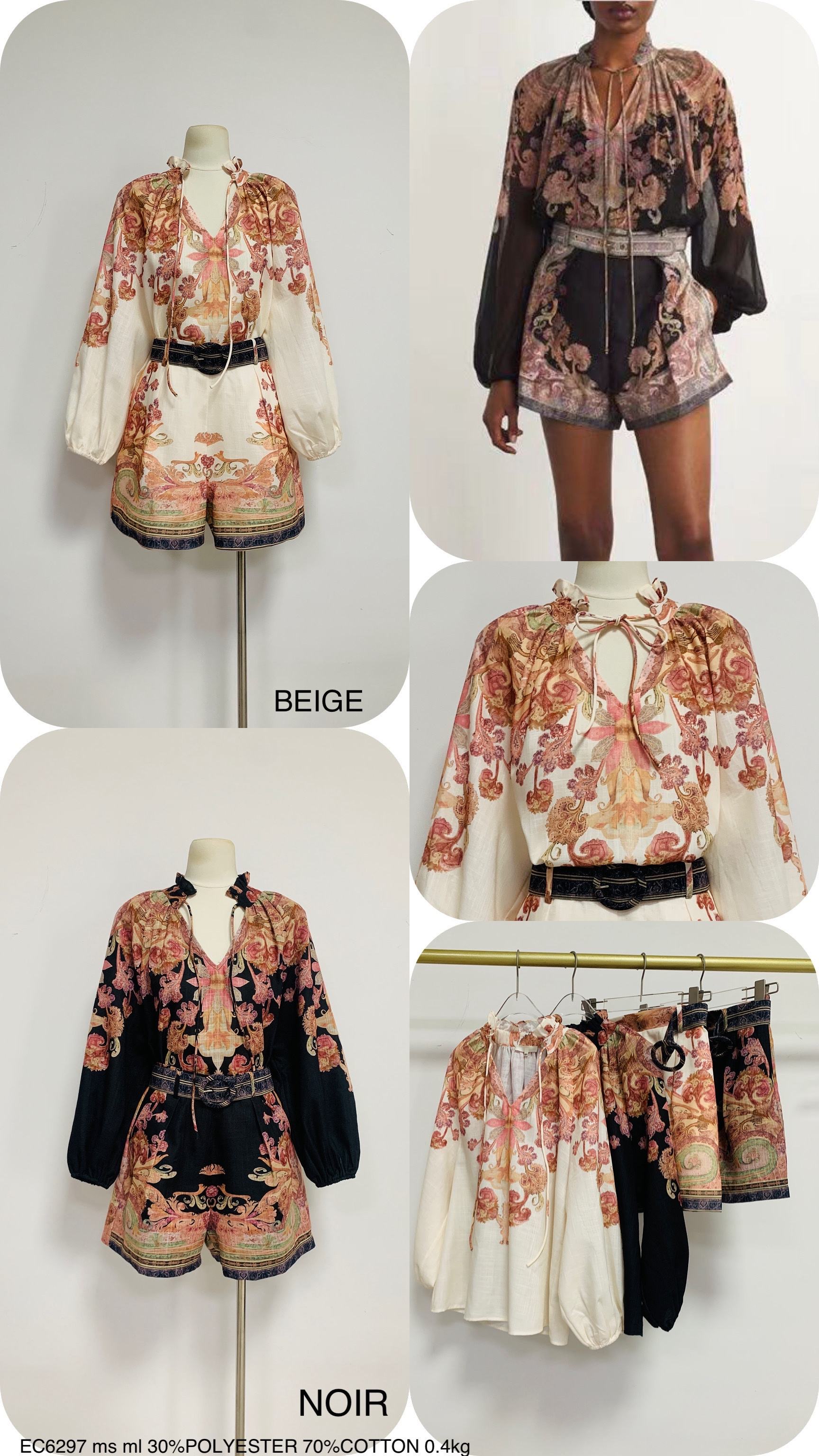 Cropped Faux leather Jacket